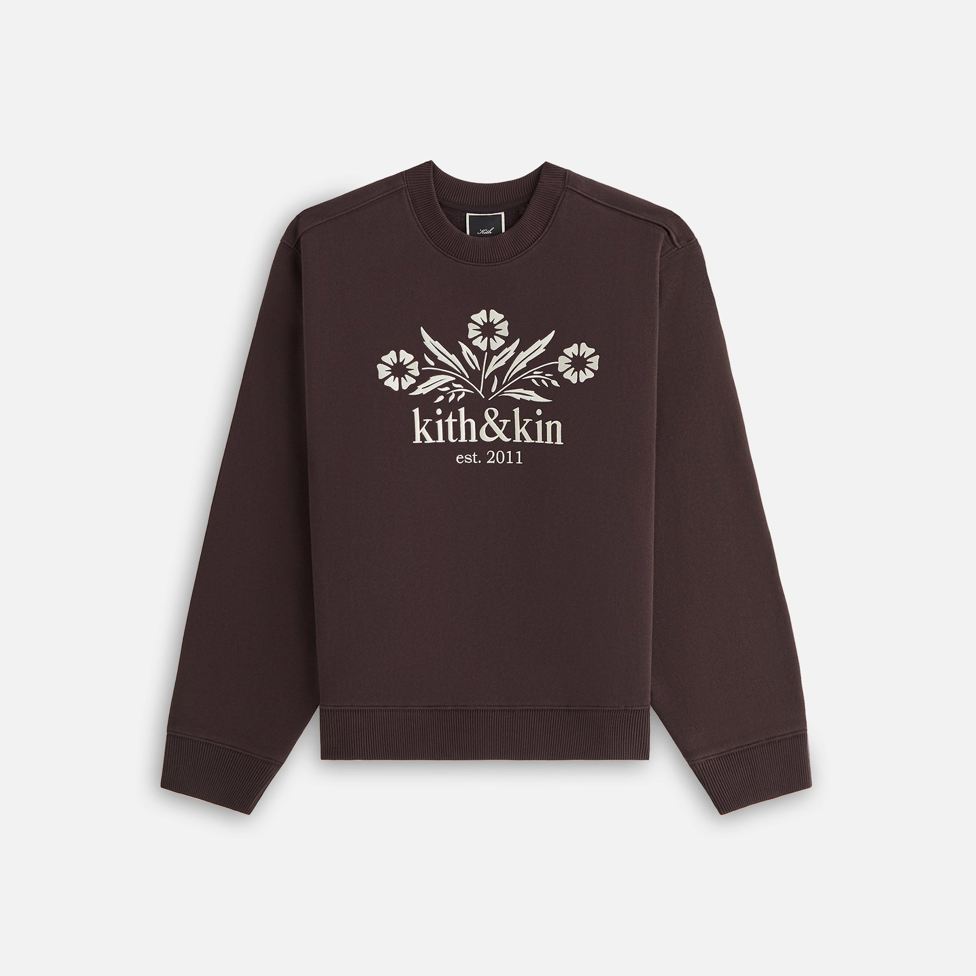 Kith Women Ashwin Kith & Kin Bellflower Crewneck - Incognito PH