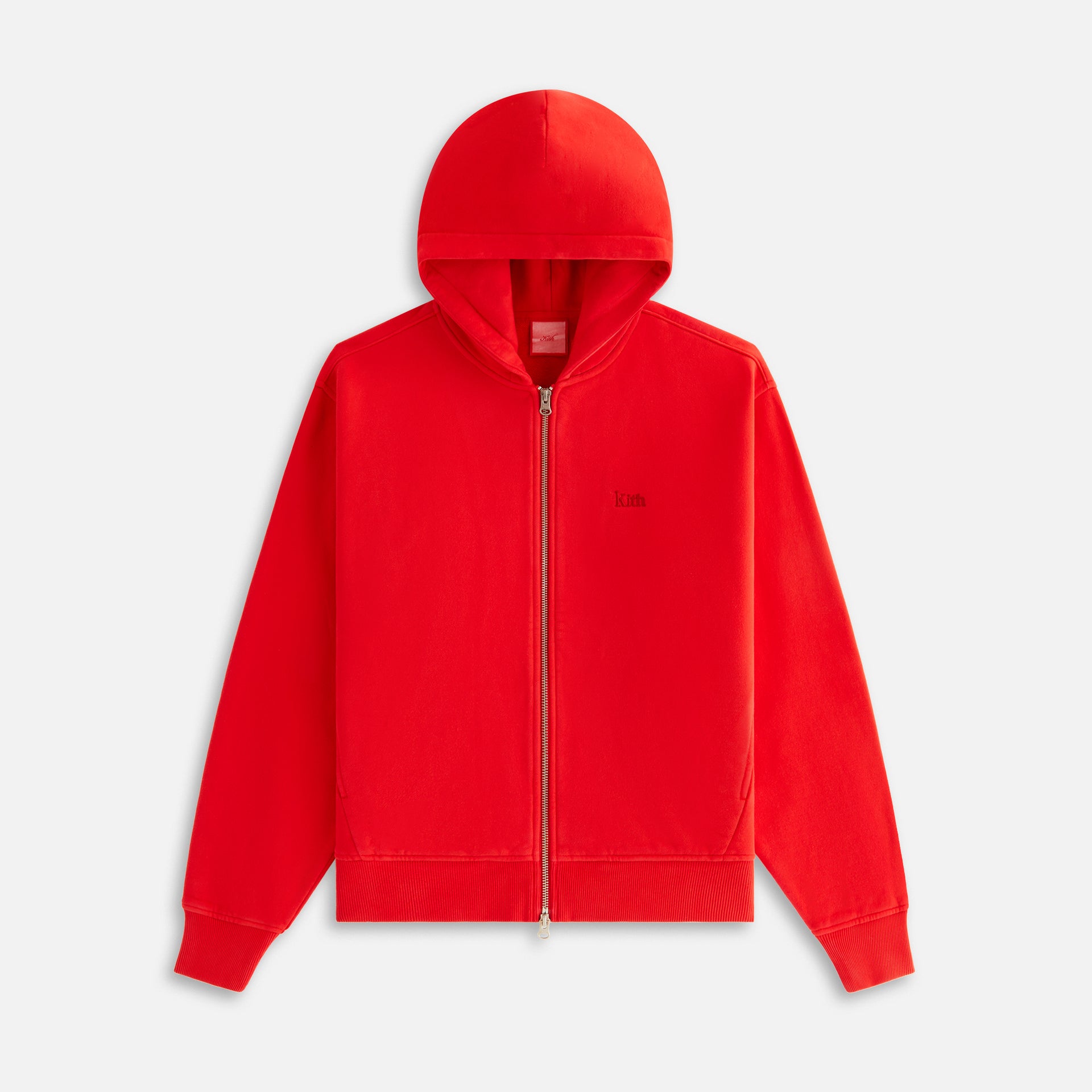 Kith Women Tanner Sueded Hoodie - Cinnabar