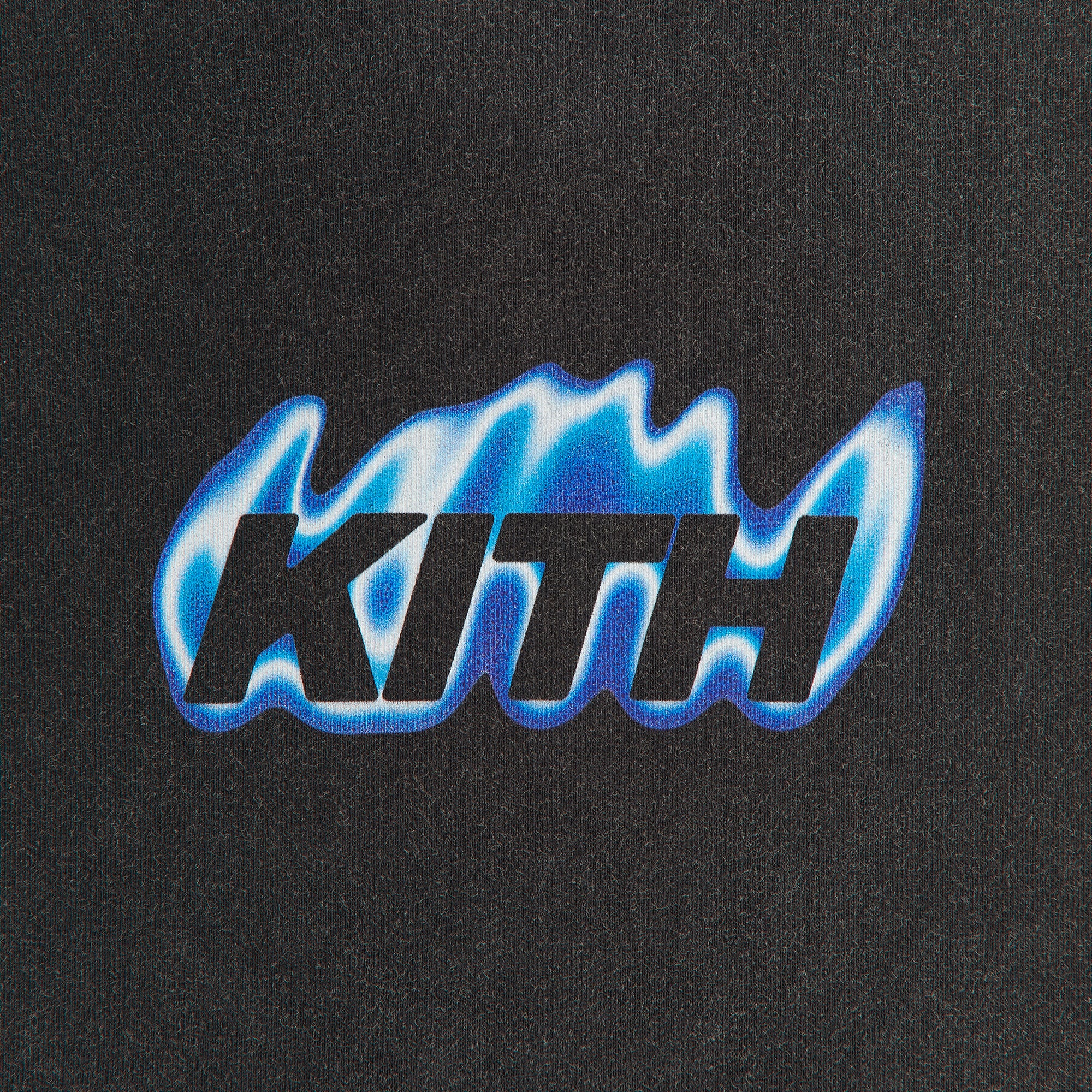 Kith Women Flame Mulberry Vintage Tee - Black