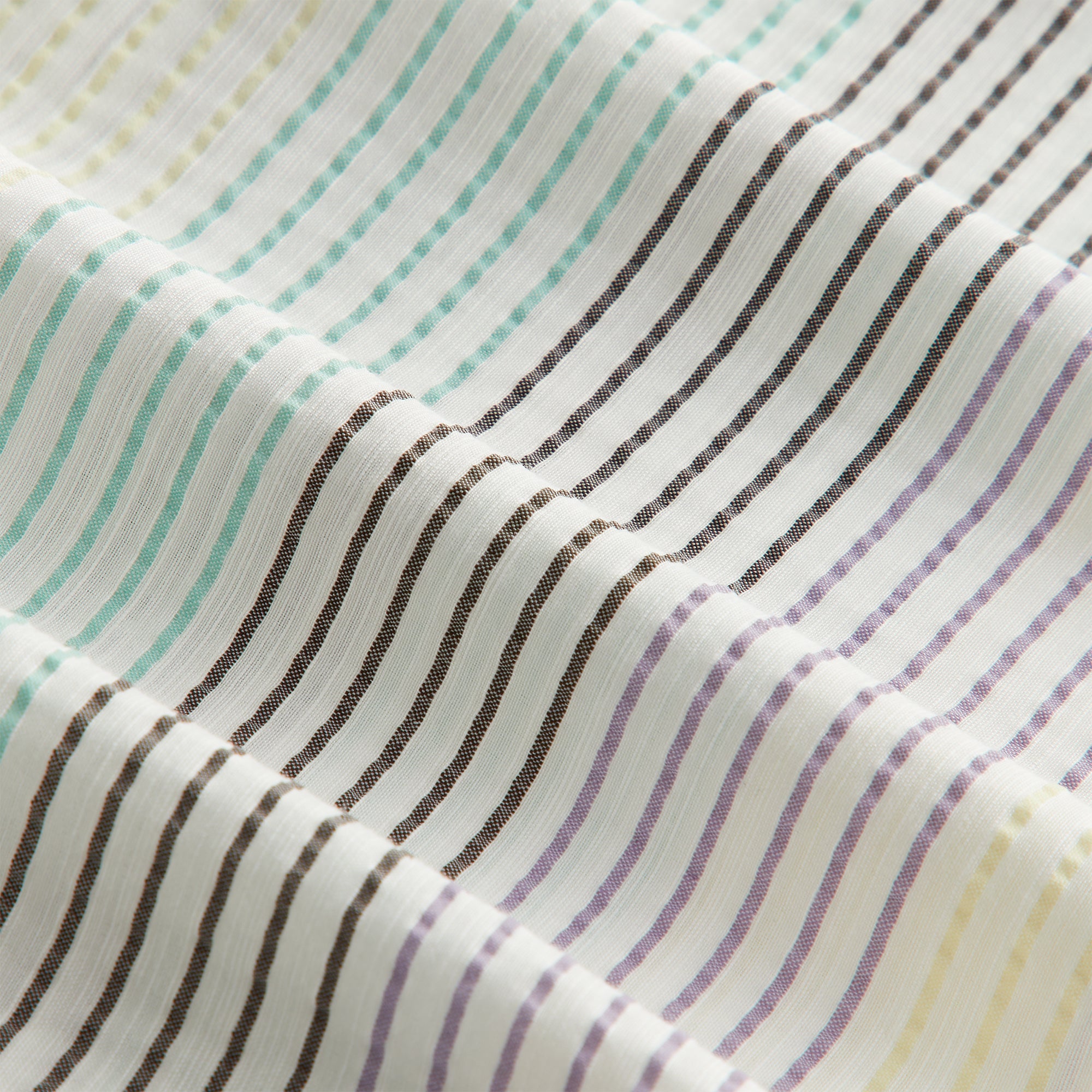 Kith Women Ora II Seersucker Shirt レディース Kith Women Ora II Seersucker Shirt - Mykonos