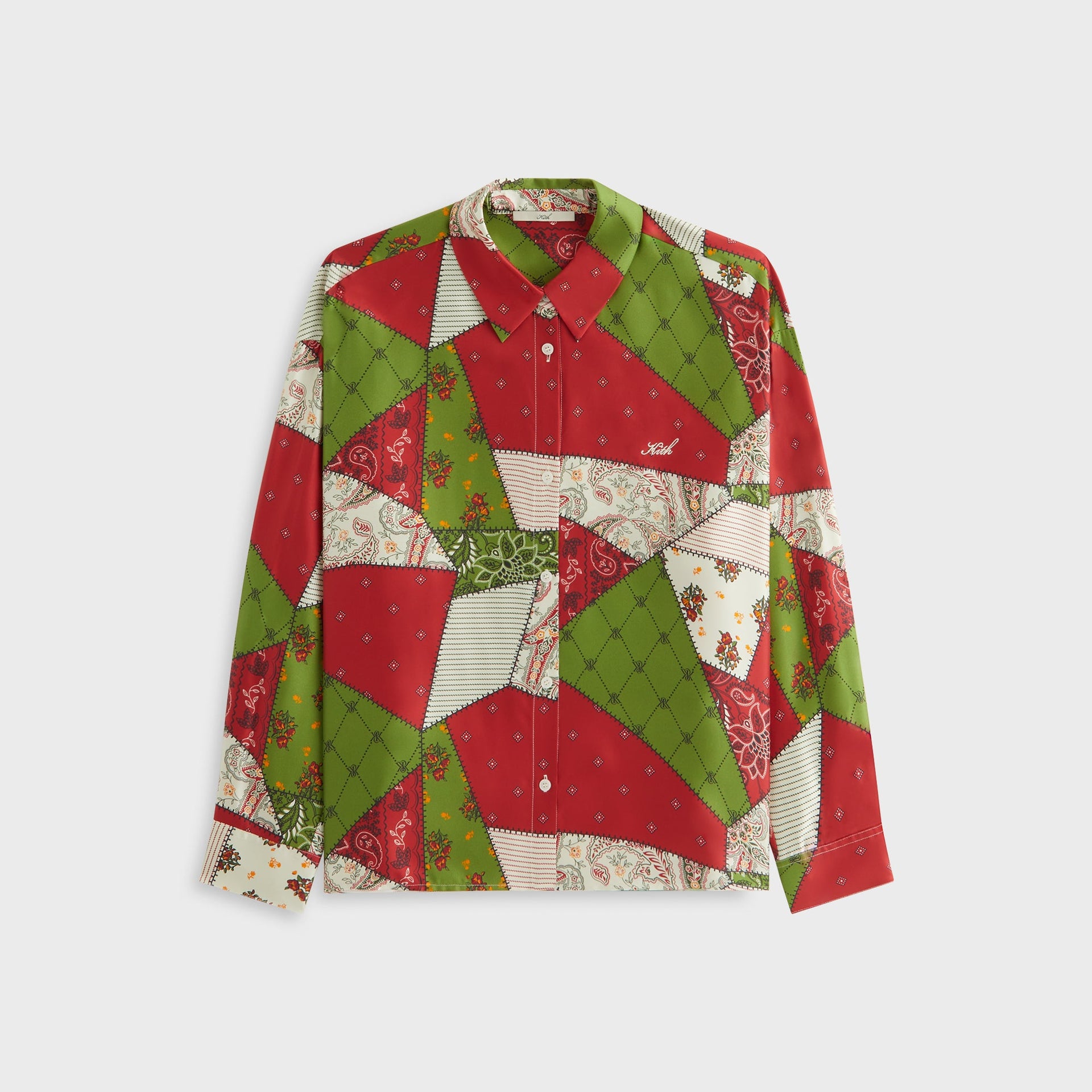 Kith Women Siena Patchwork Print Shirt - Kyoho PH