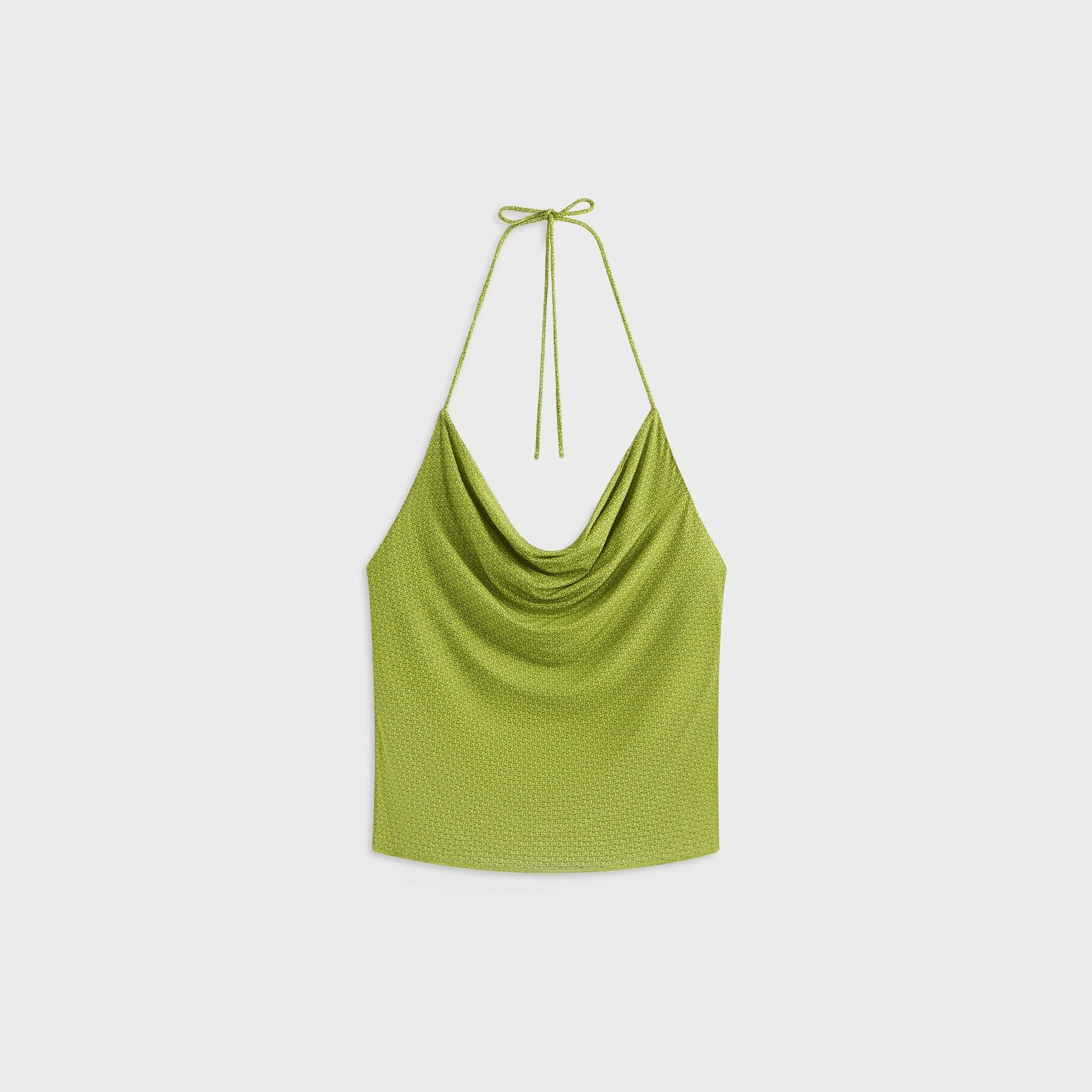 Kith Women Sori Micro Monogram Halter - Pistachio PH