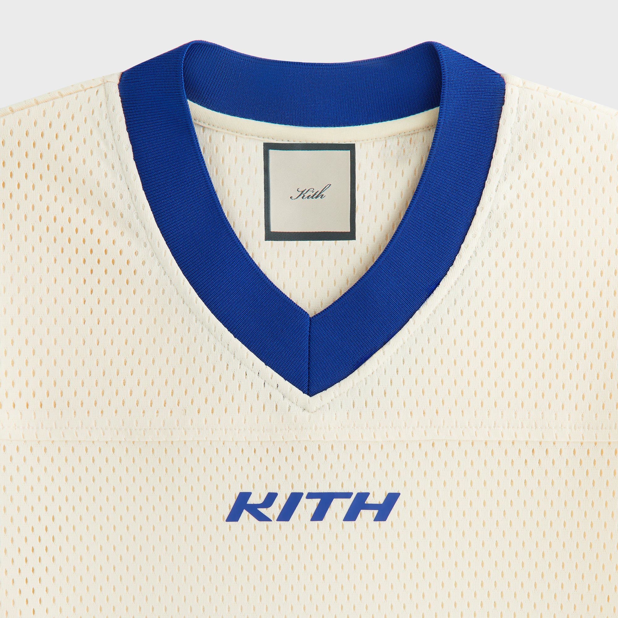 Kith Women Nicci Mesh Football Jersey - Sandrift