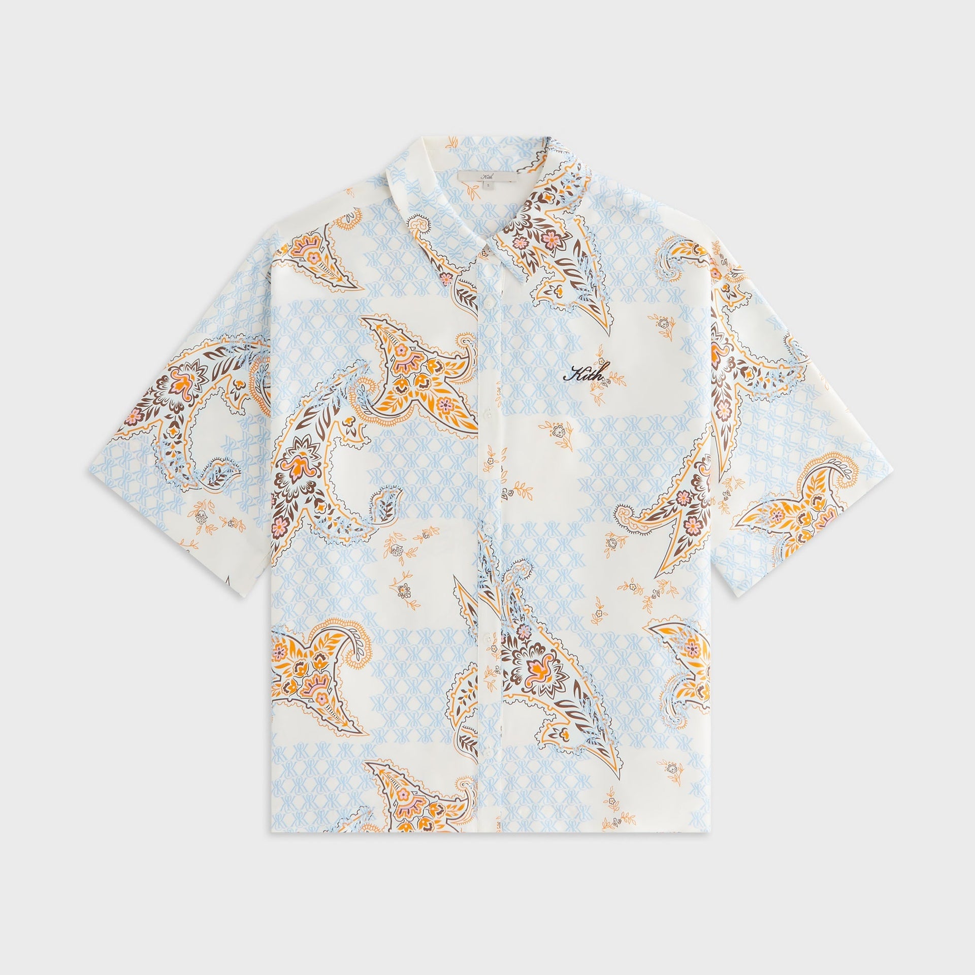 Kith Women Mari Crest Paisley Shirt - Silk PH