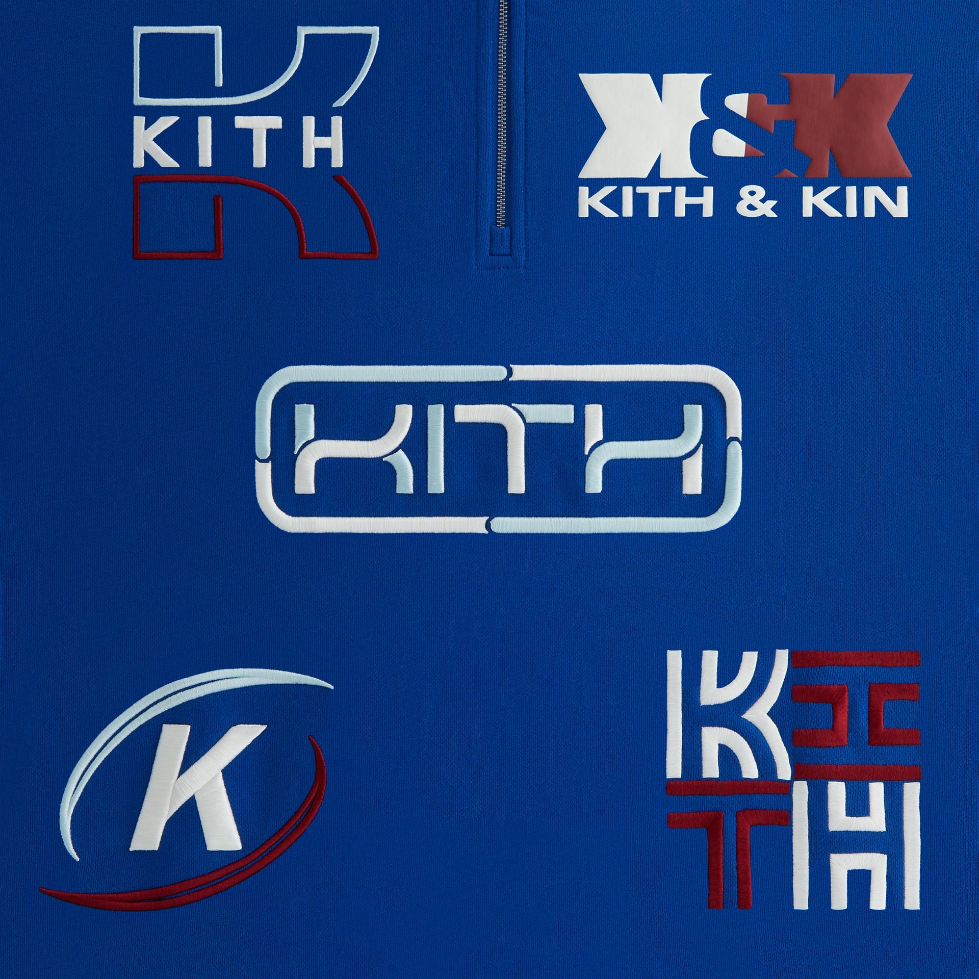 Kith Women Hunter III Sport Logo Quarter Zip - Current - PH