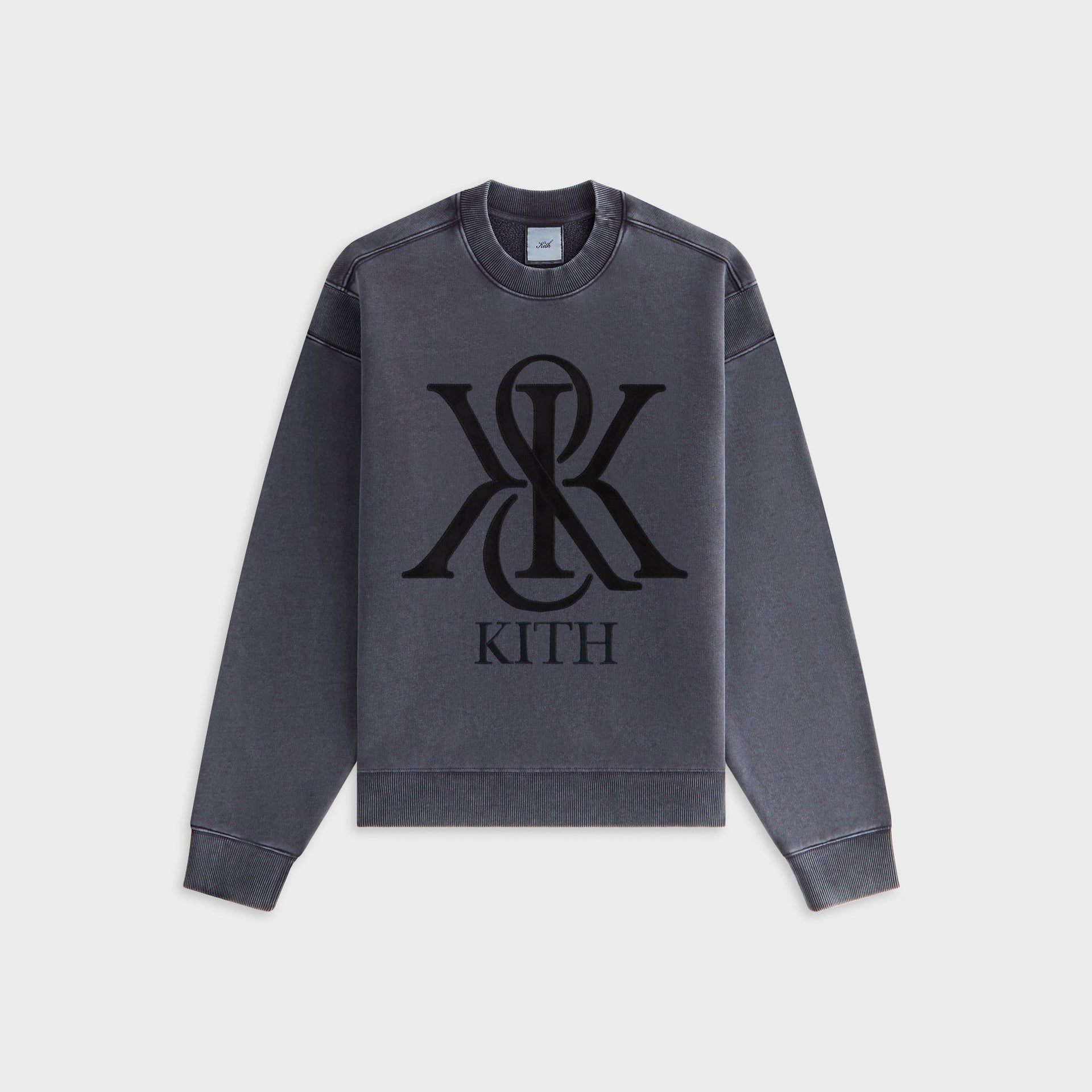 Kith Women Asher III Crest Crewneck - Black - PH