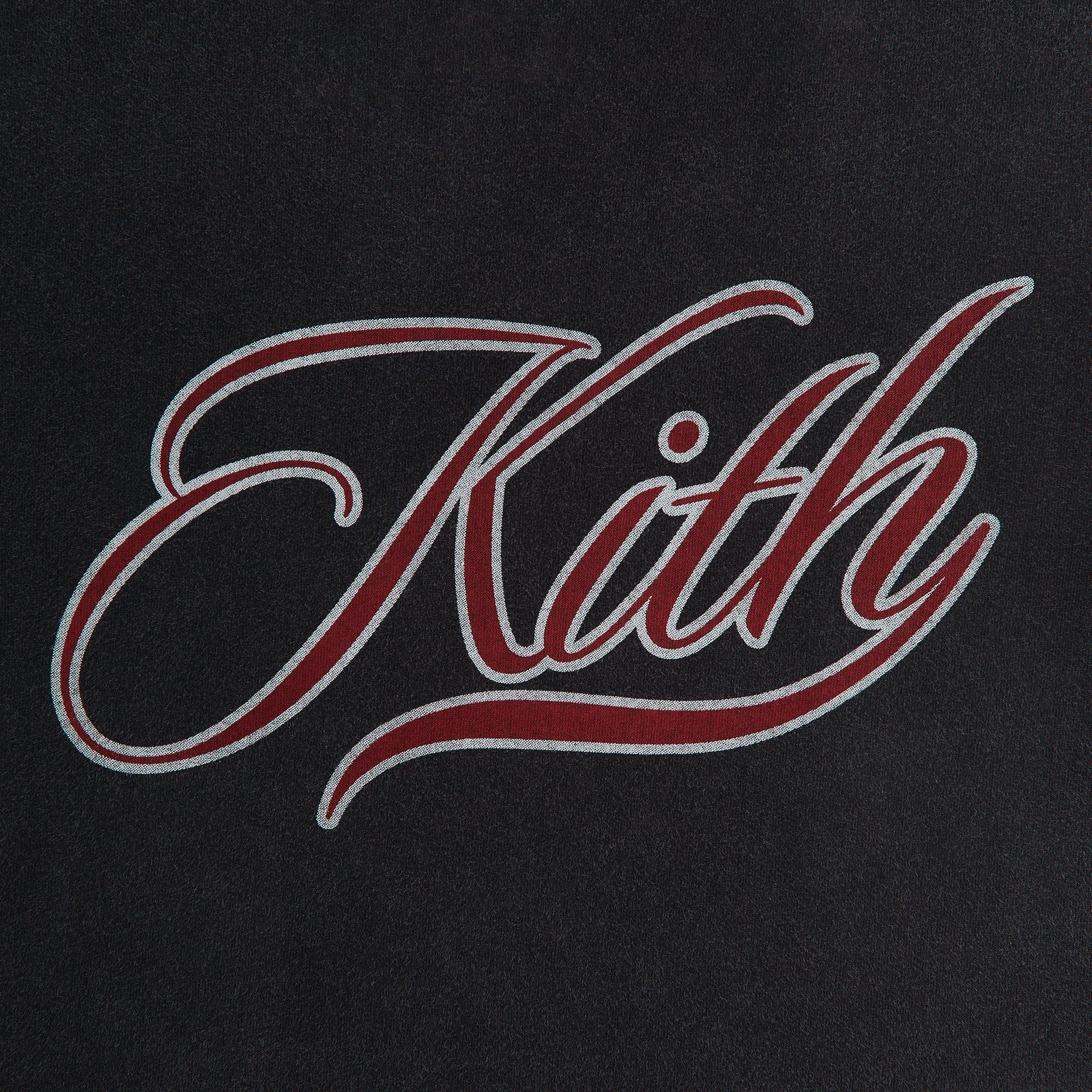 Kith Women Mulberry Vintage Varsity Tee - Black - PH