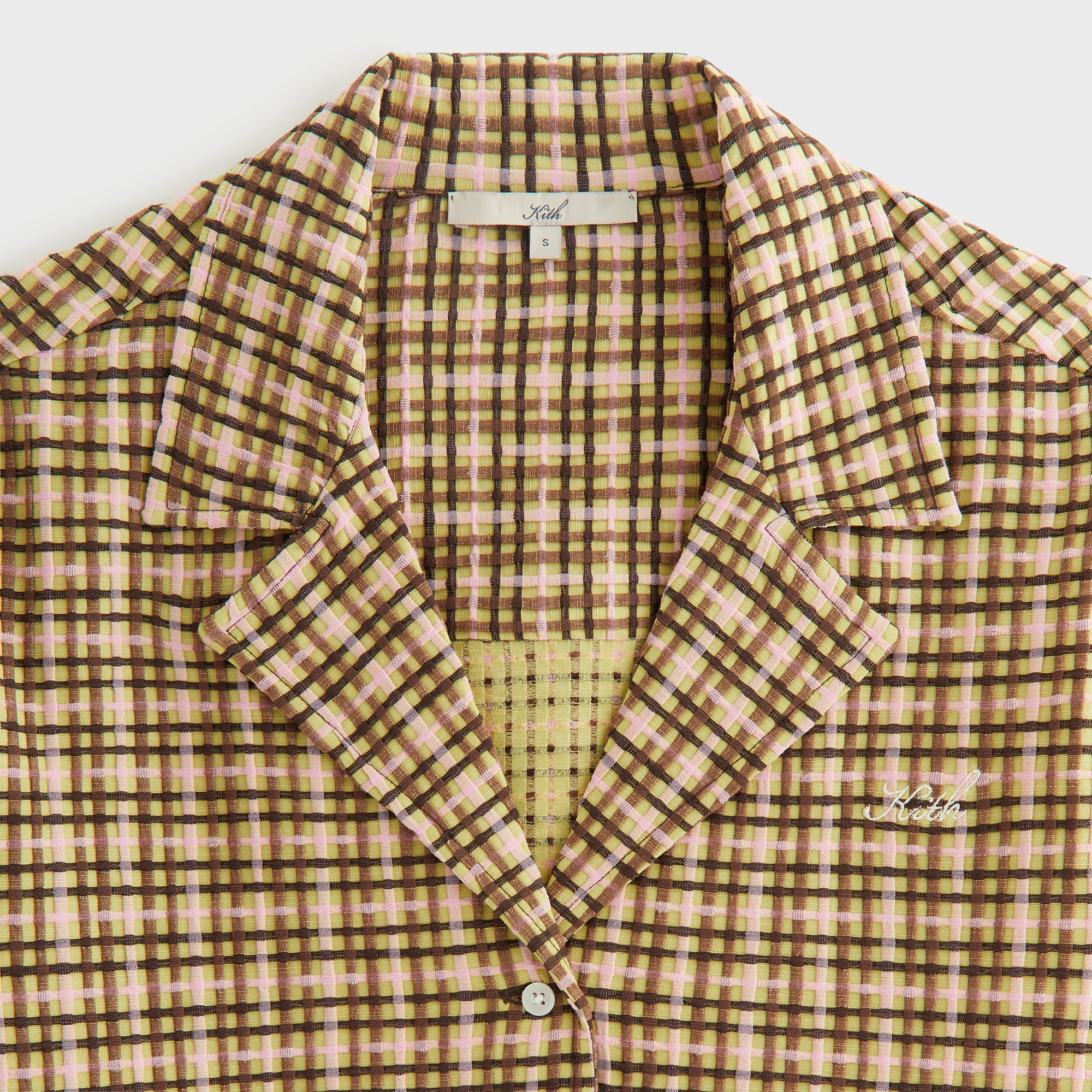 Kith Women Elena Embroidered Camp shirt