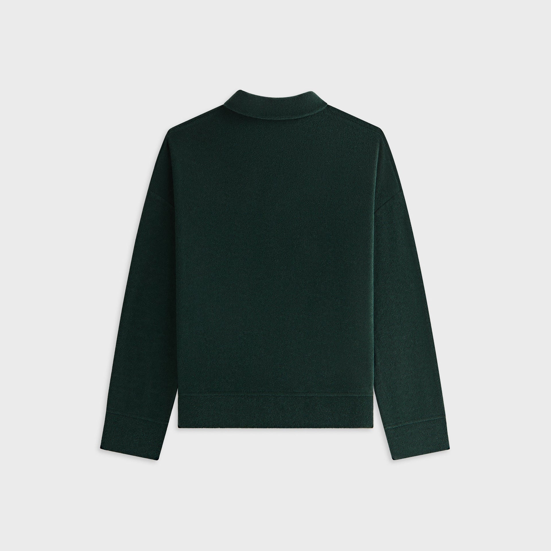 Kith Women Selma Boucle Towel Polo Long Sleeve - Stadium - PH