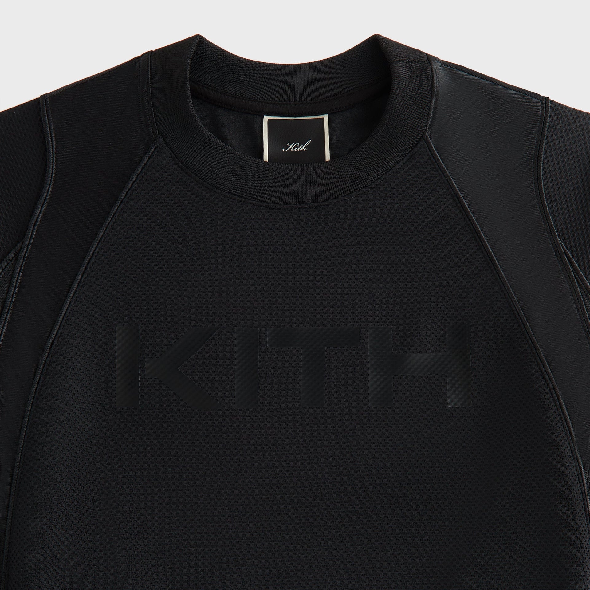 Kith Women Ridley Panelled Tech Long Sleeve - Black - PH