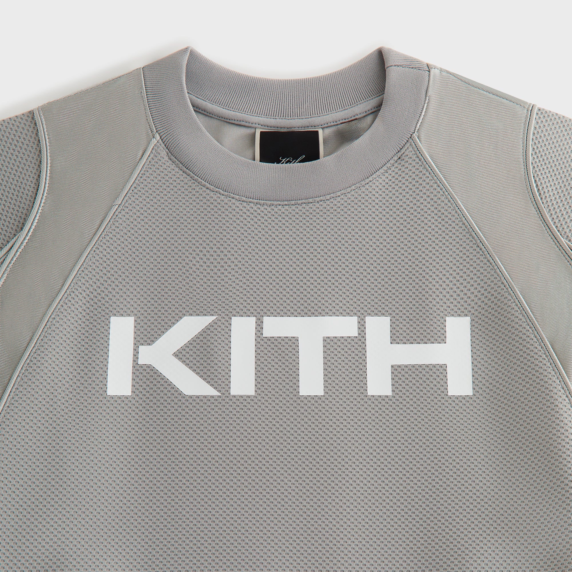 Kith Women Ridley Panelled Tech Long Sleeve - Astronaut
