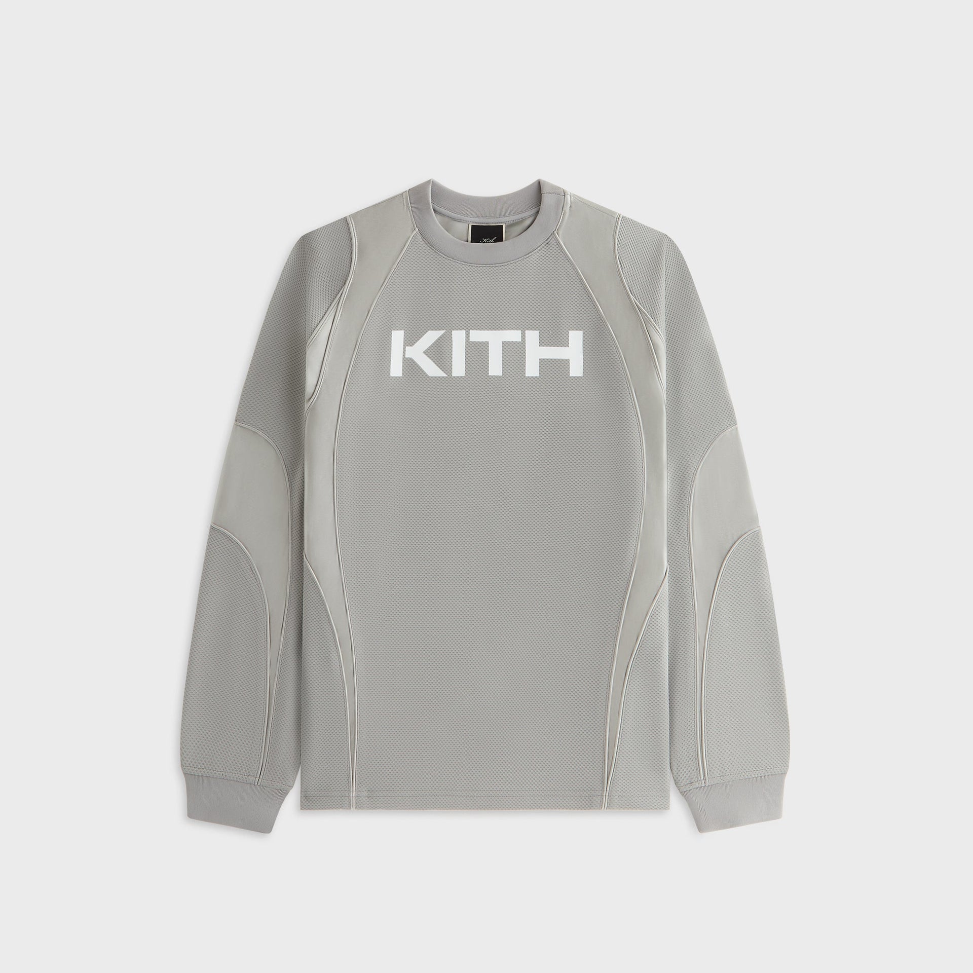 Kith Women Ridley Panelled Tech Long Sleeve - Astronaut - PH
