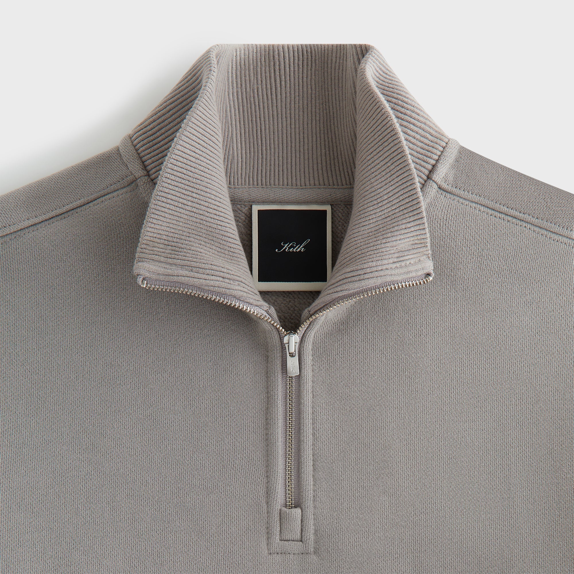 Kith Women Hunter II Punctuated Logo Quarter Zip - Storm