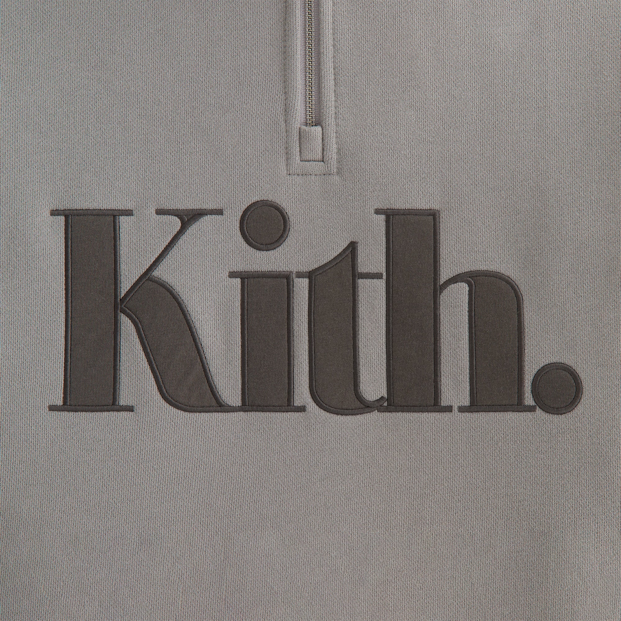 Kith ハンター II パンクチュエイテッド ロゴ クォータージップ Kith ハンター II パンクチュエイテッド ロゴ クォータージップ