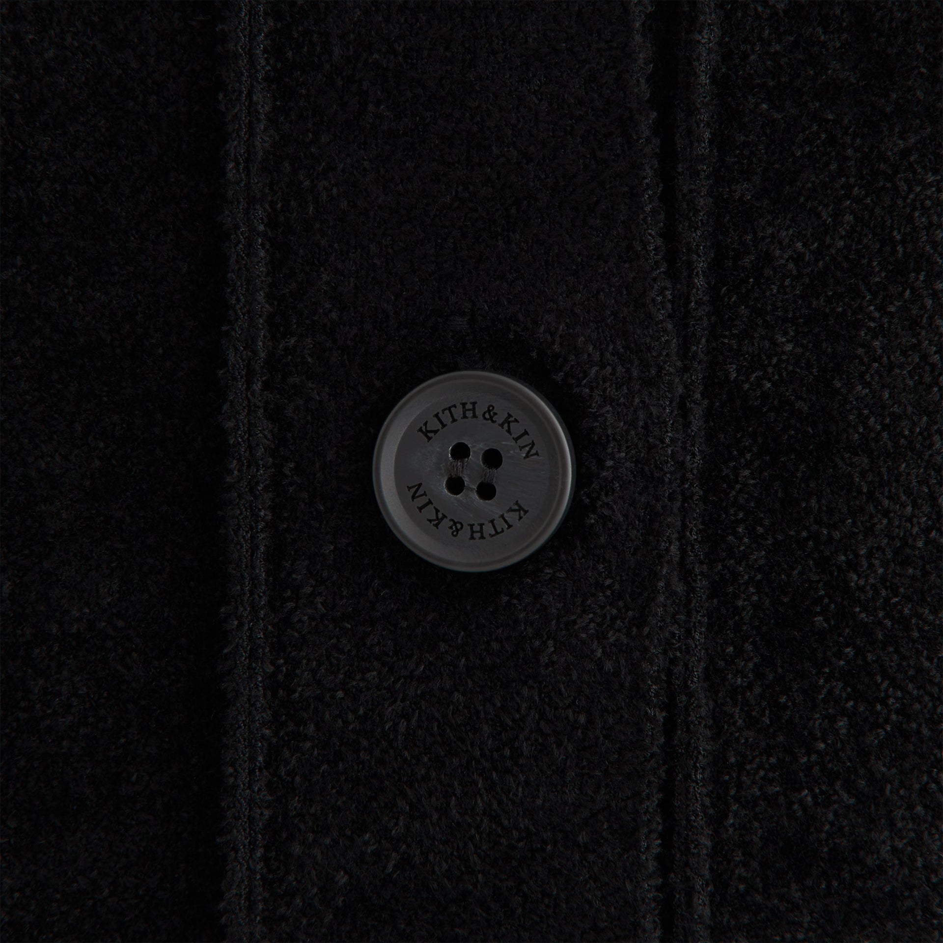 Kith Women Cosette Chenille Duster Cardigan - Black - PH