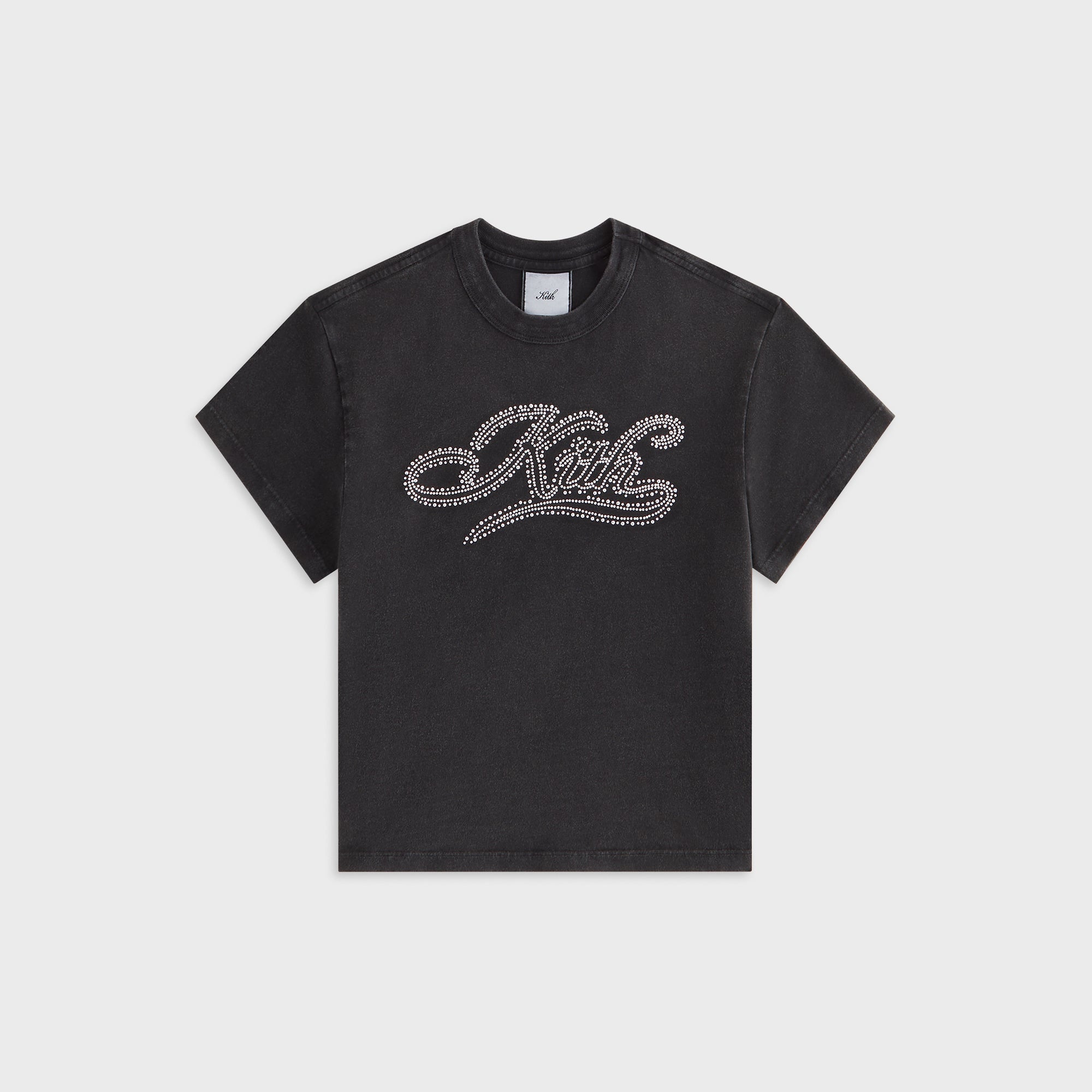 kith women mulberry vintage スタッズ　Tシャツ Kith Women Mulberry Vintage Studded Crest Tee - Black