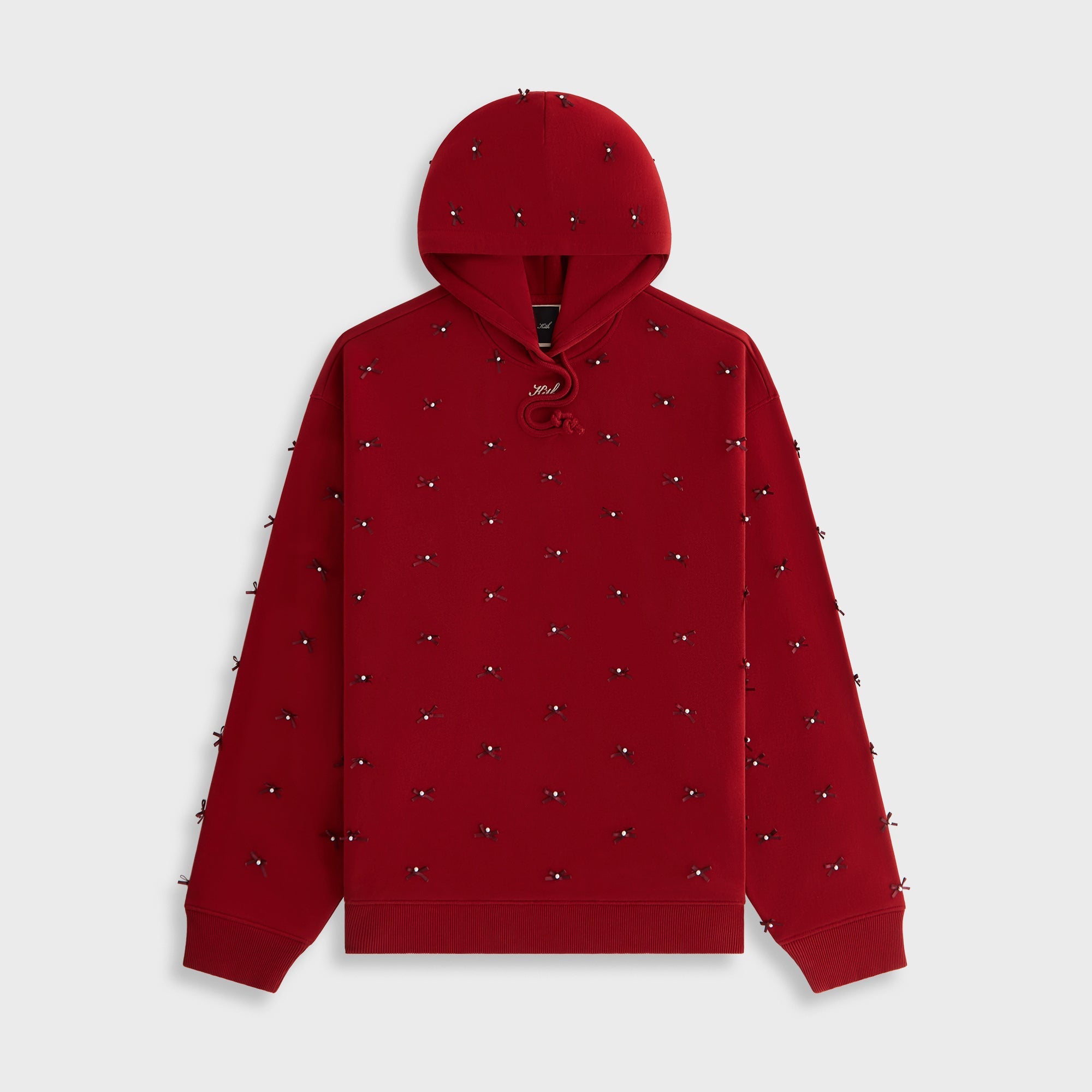 Kith Women Checkered Satin Dayton Combo Pullover - Nightshade