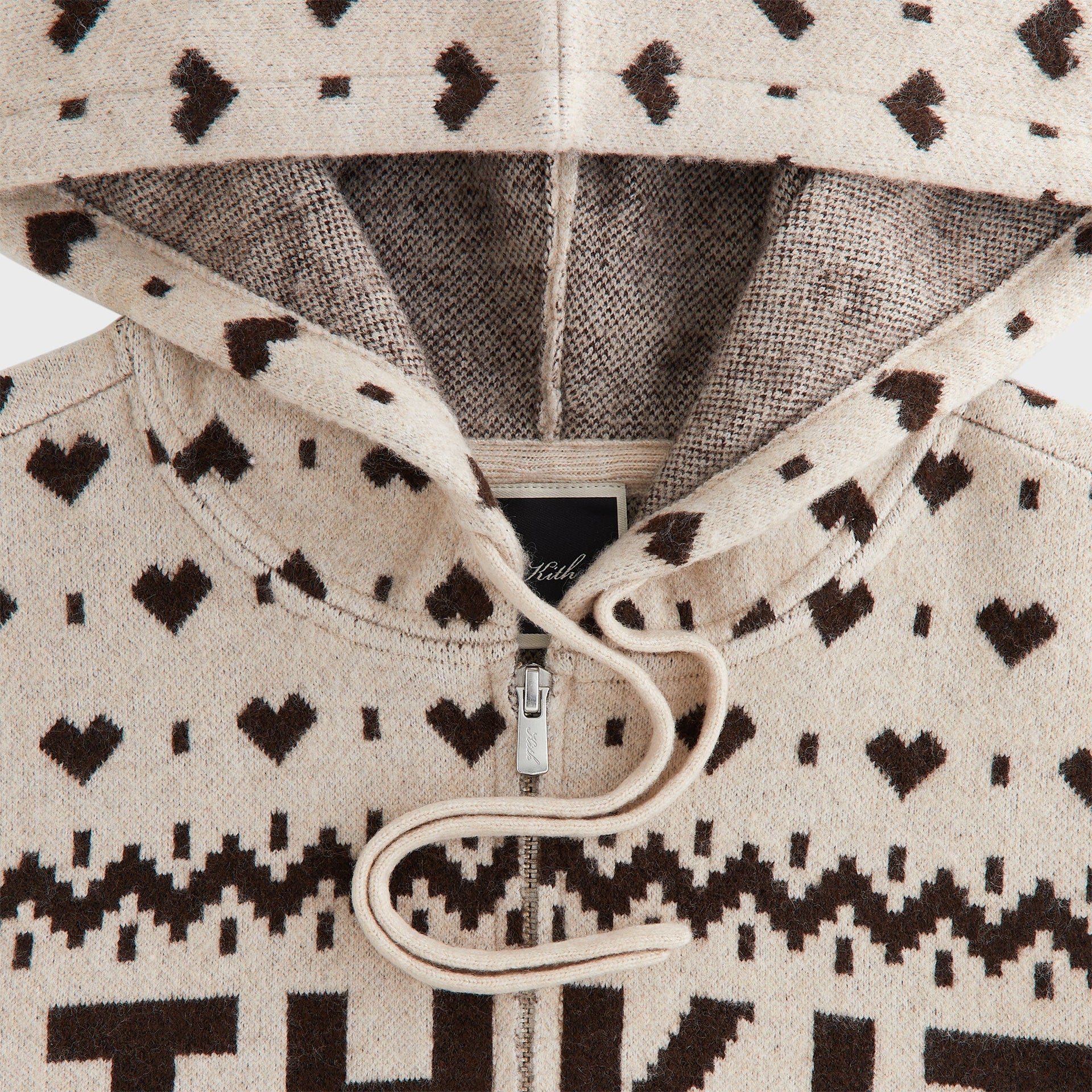 Kithmas Women Tanner Ribbon Sweater Hoodie - Sandrift - PH