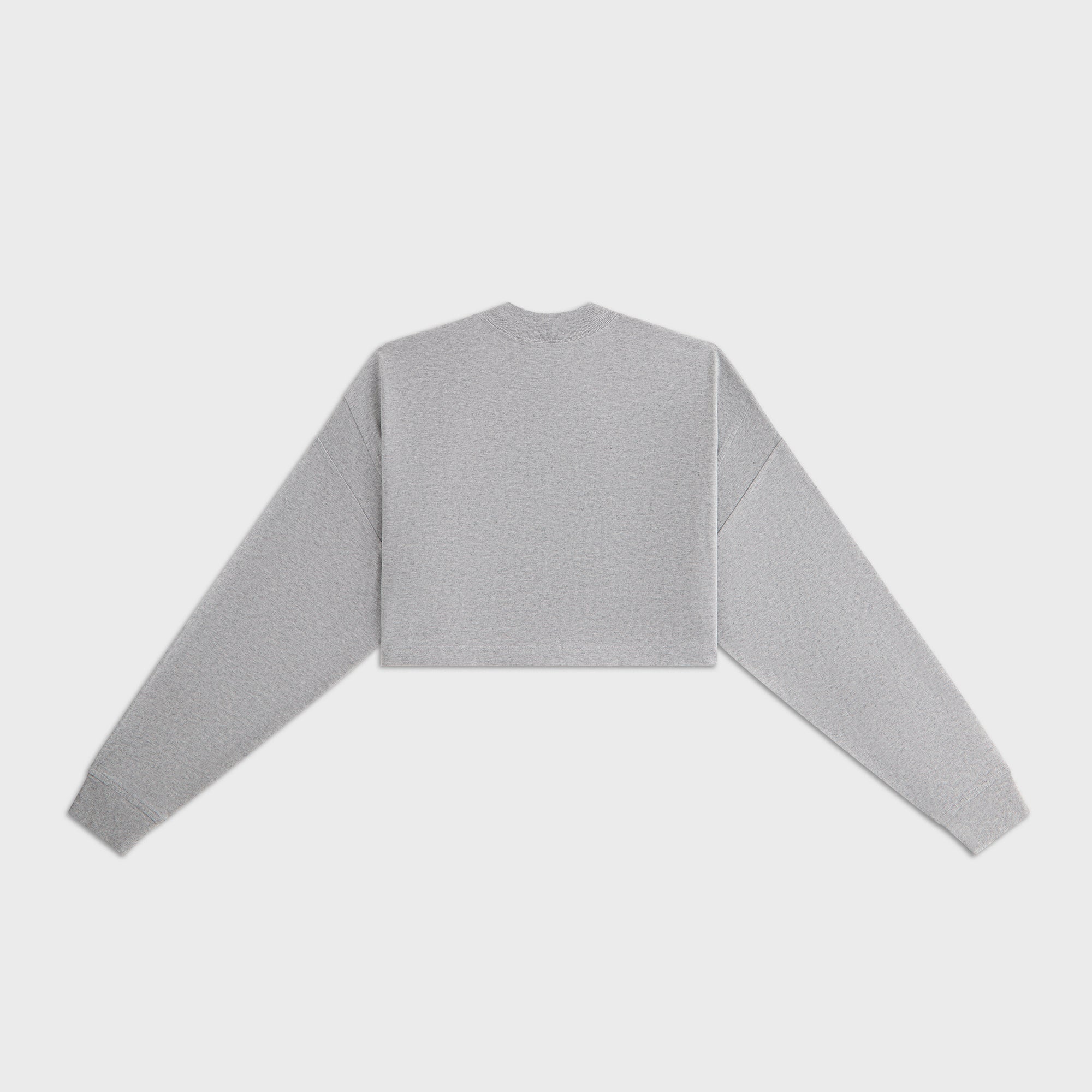 Kith ハイネックハーフスリーブポロシャツ L ライトグレー SENSE OF PLACE by URBAN RESEARCH ポロシャツ シアーロングスリーブ