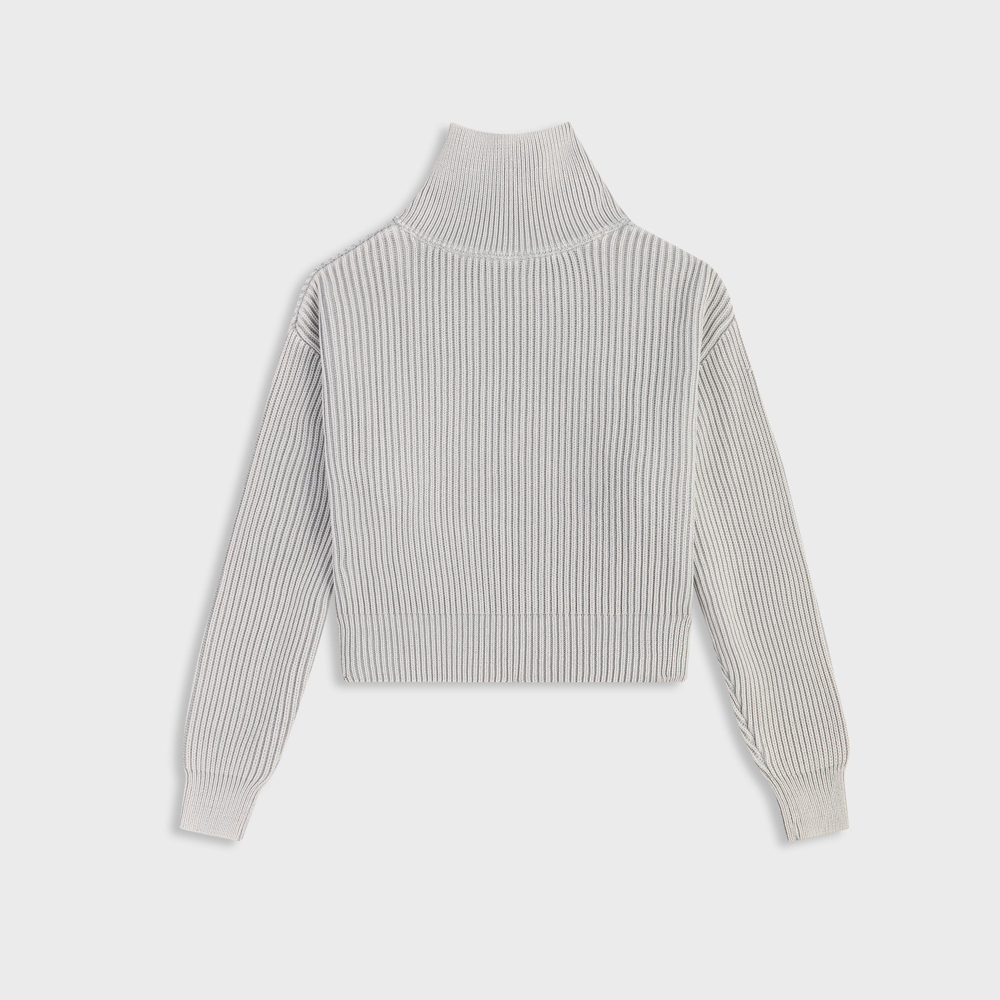 Kith ハイネックハーフスリーブポロシャツ L ライトグレー Kith Nelson Quarter Zip - Light Heather Grey – Kith UK