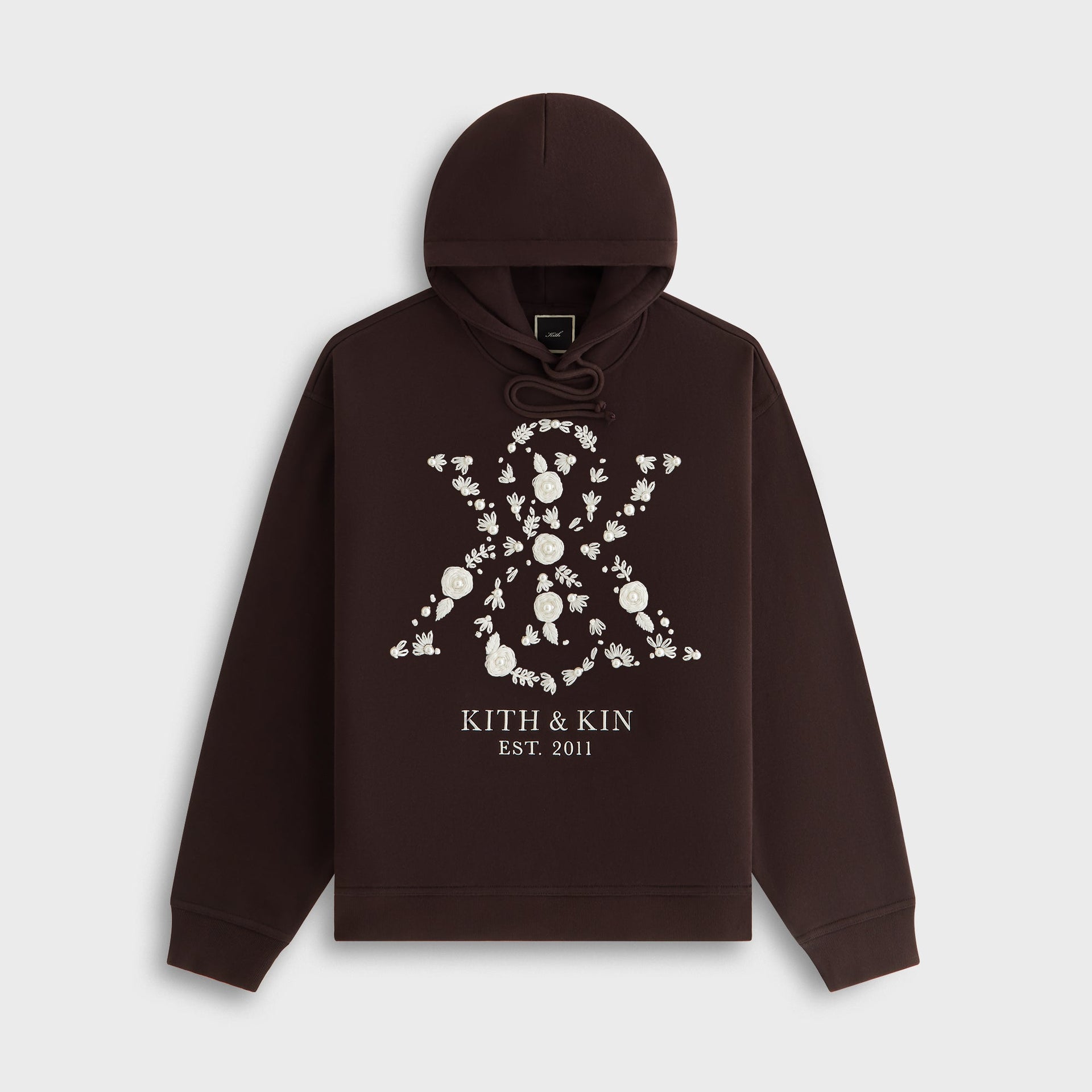 Kith Women Maverick Pearl Crest Hoodie - Incognito