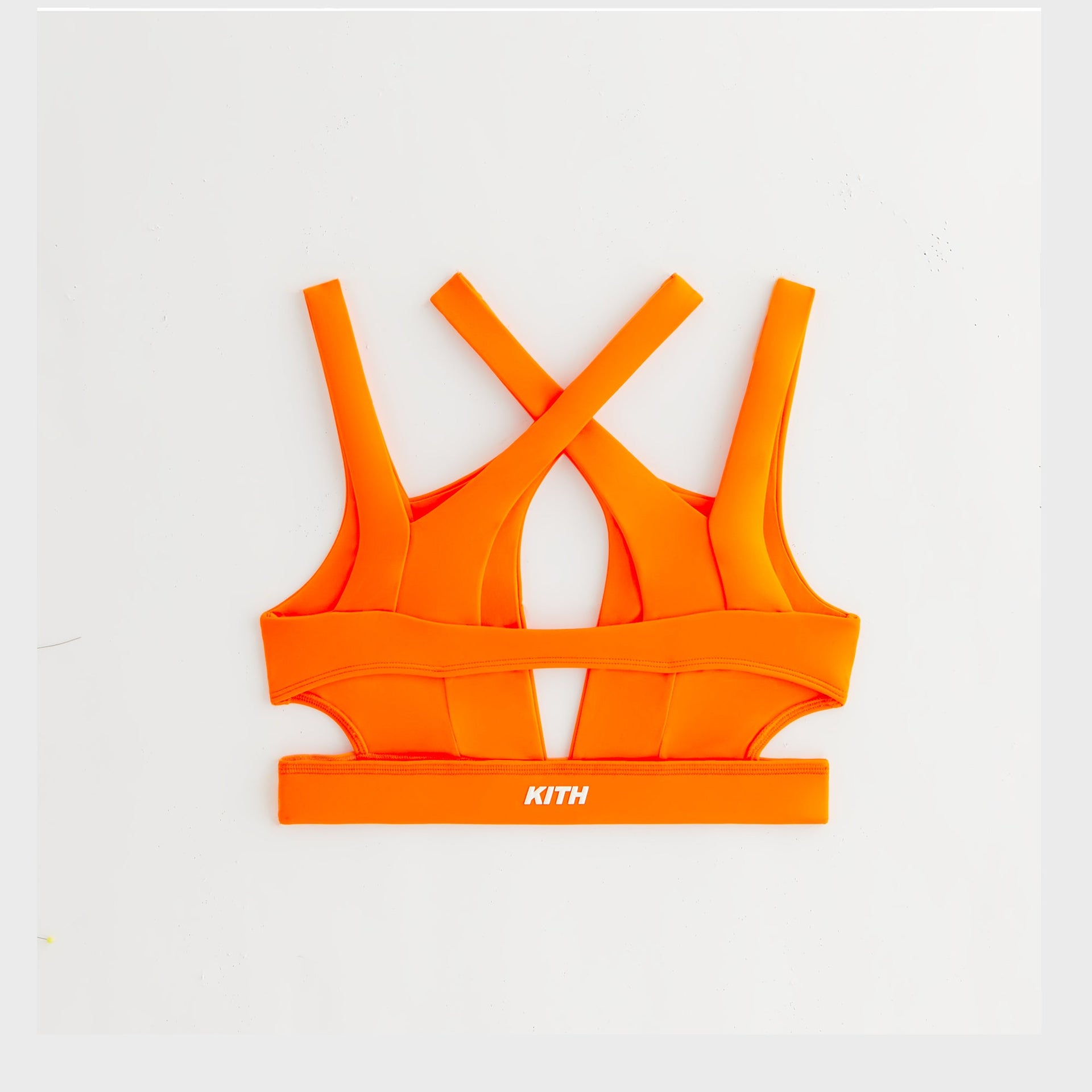 Kith Women Enhance Cross Halter Bra - Energy
