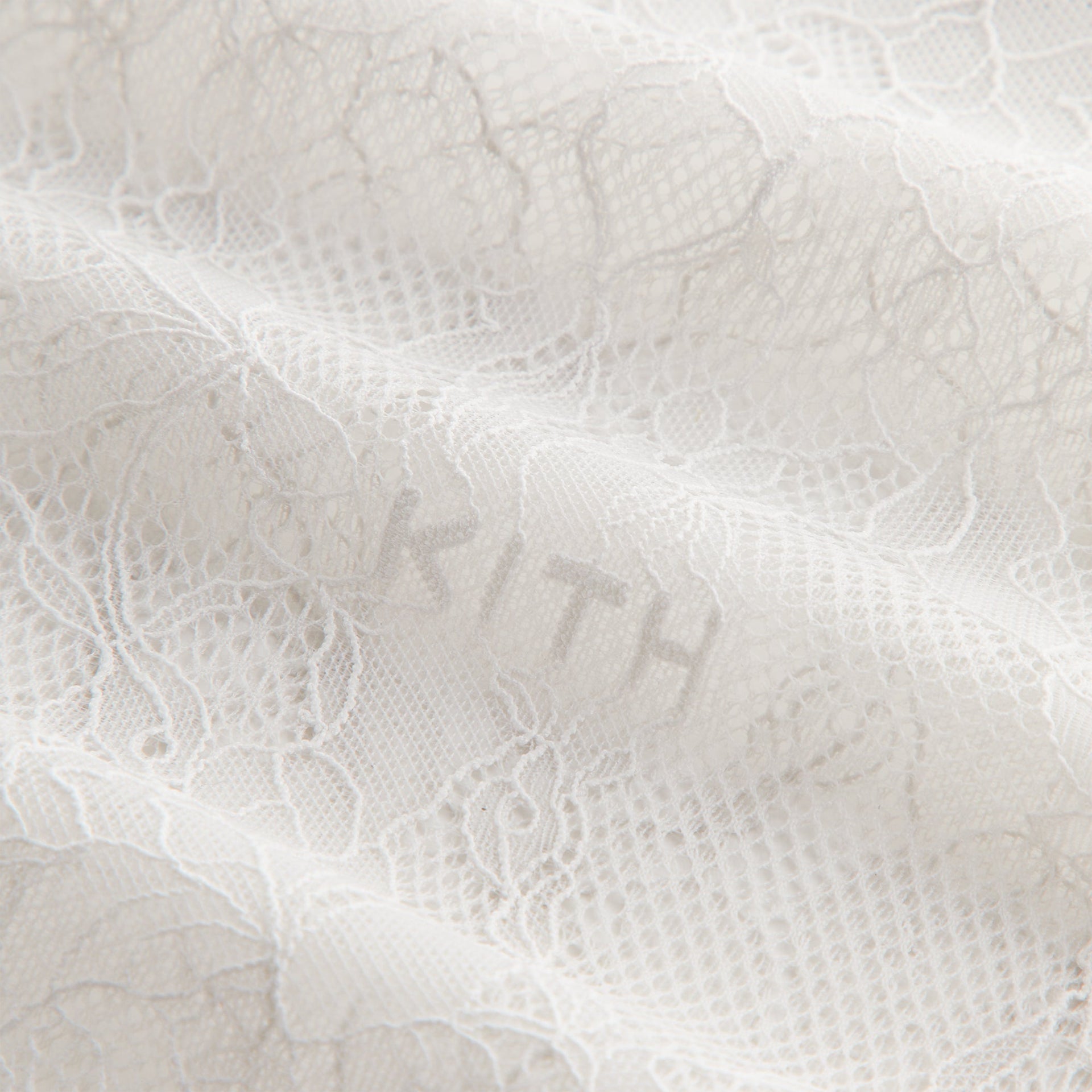 Lisa for Kith Women Piera Lace Long Sleeve Top - Tin
