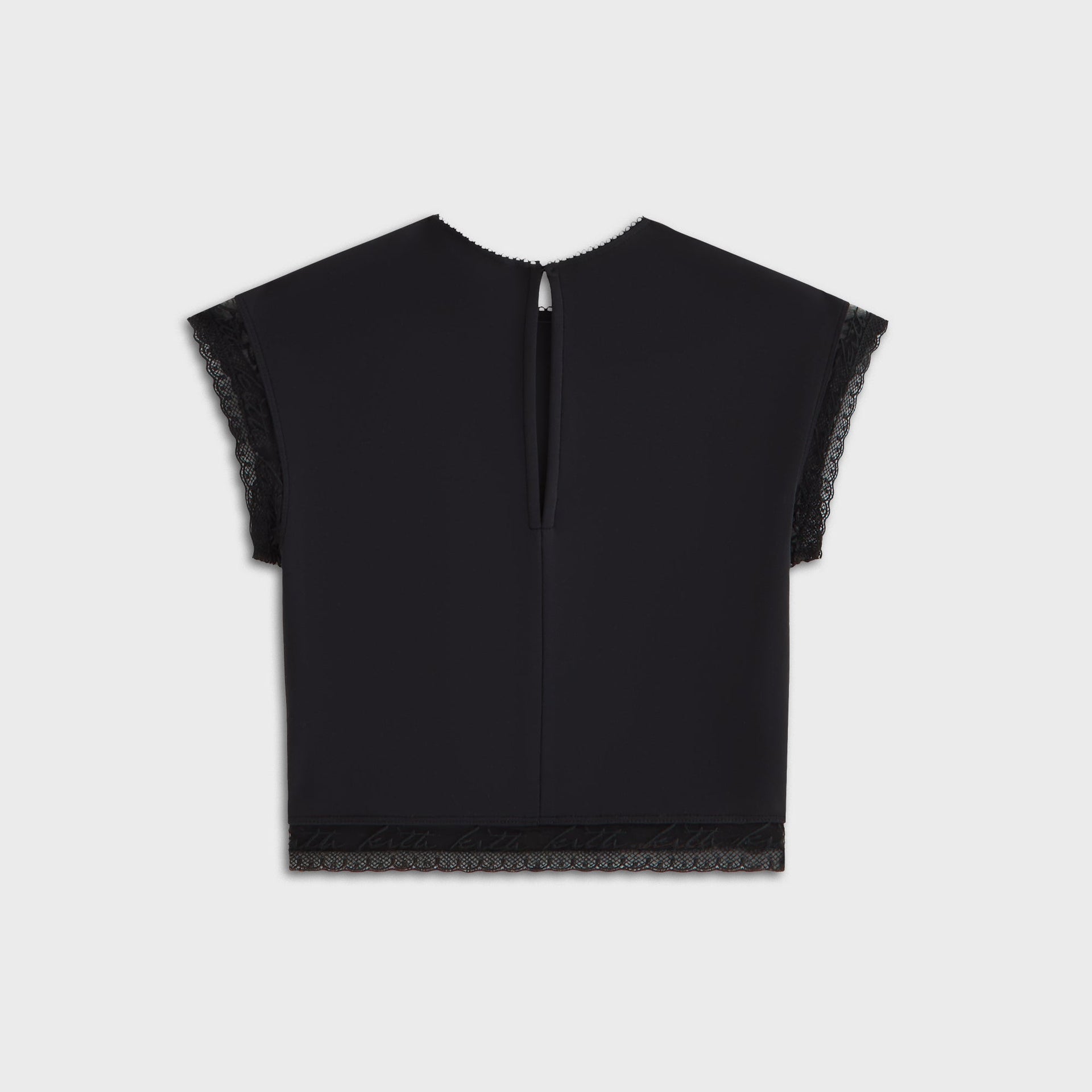 Lisa for Kith Women Cara Cropped Tee - Black