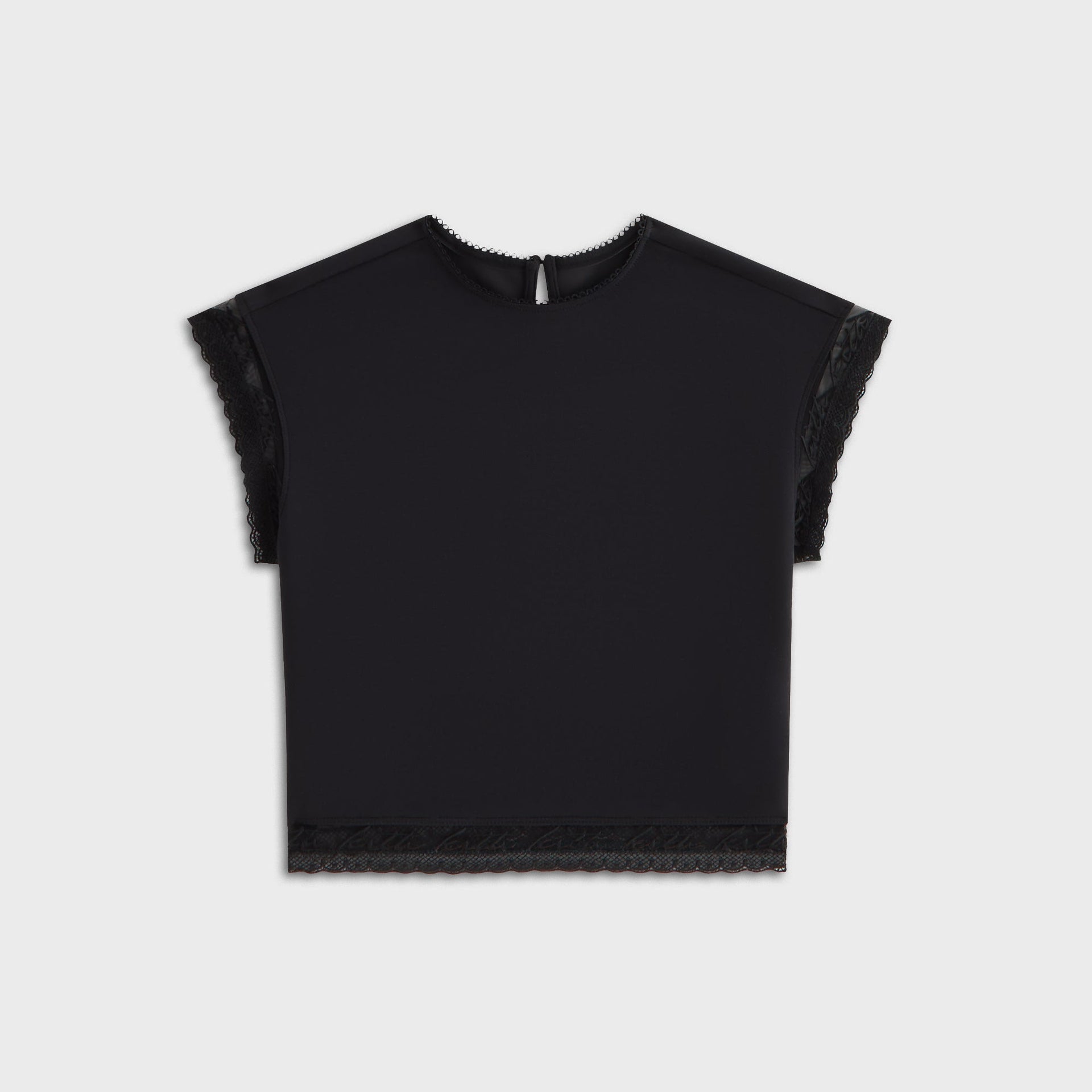 Lisa for Kith Women Cara Cropped Tee - Black - PH