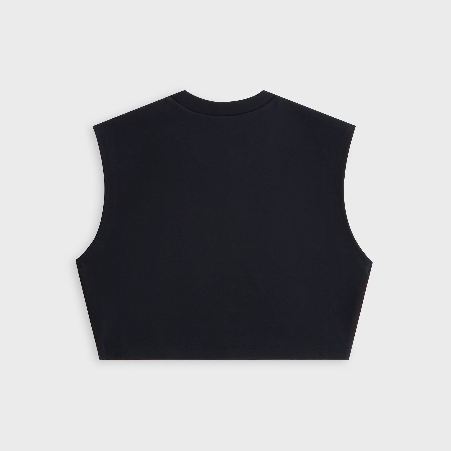 Lisa for Kith Women Carsyn Cropped Muscle Tank - Black