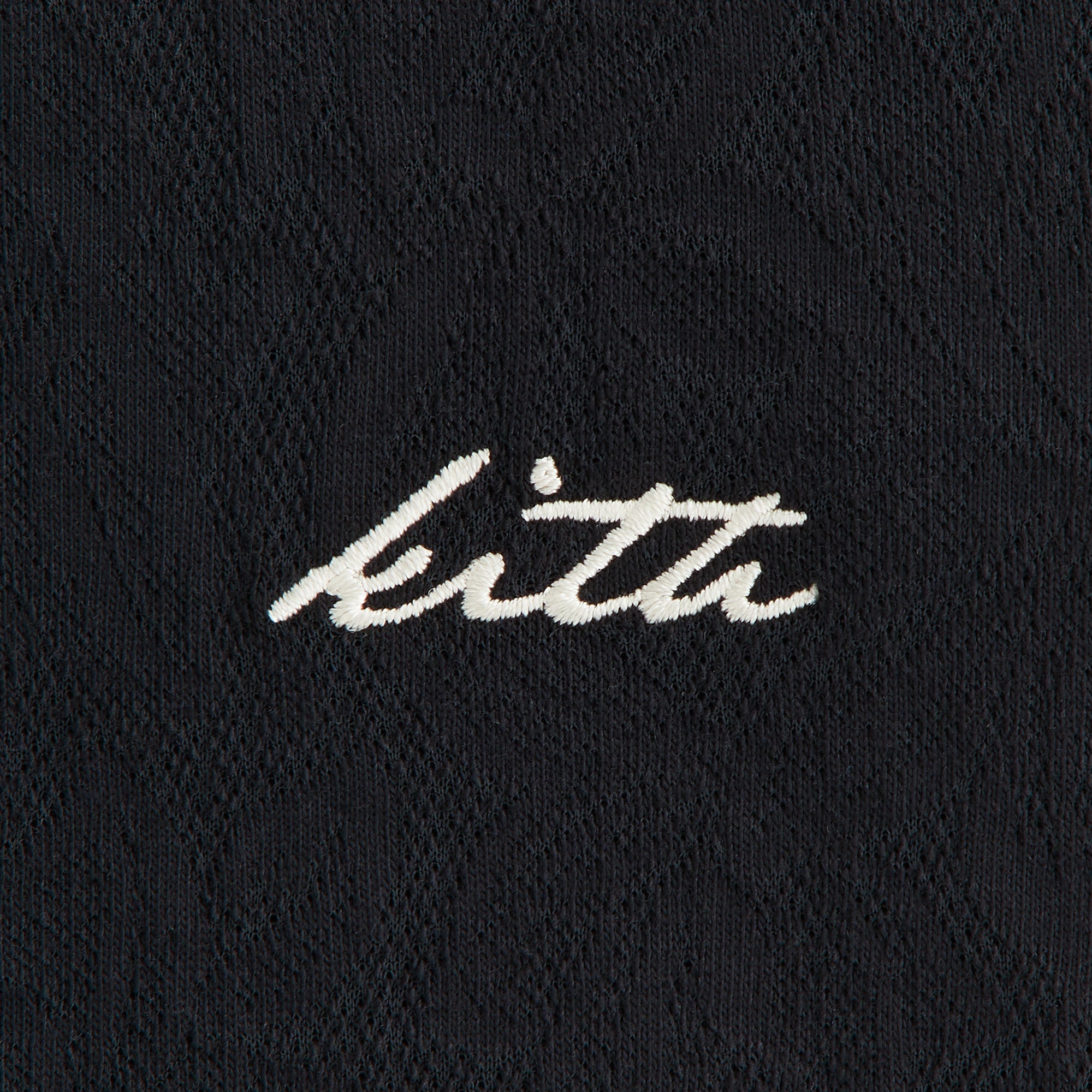 Lisa for Kith Women Sage Shrunken Lace Tee - Black