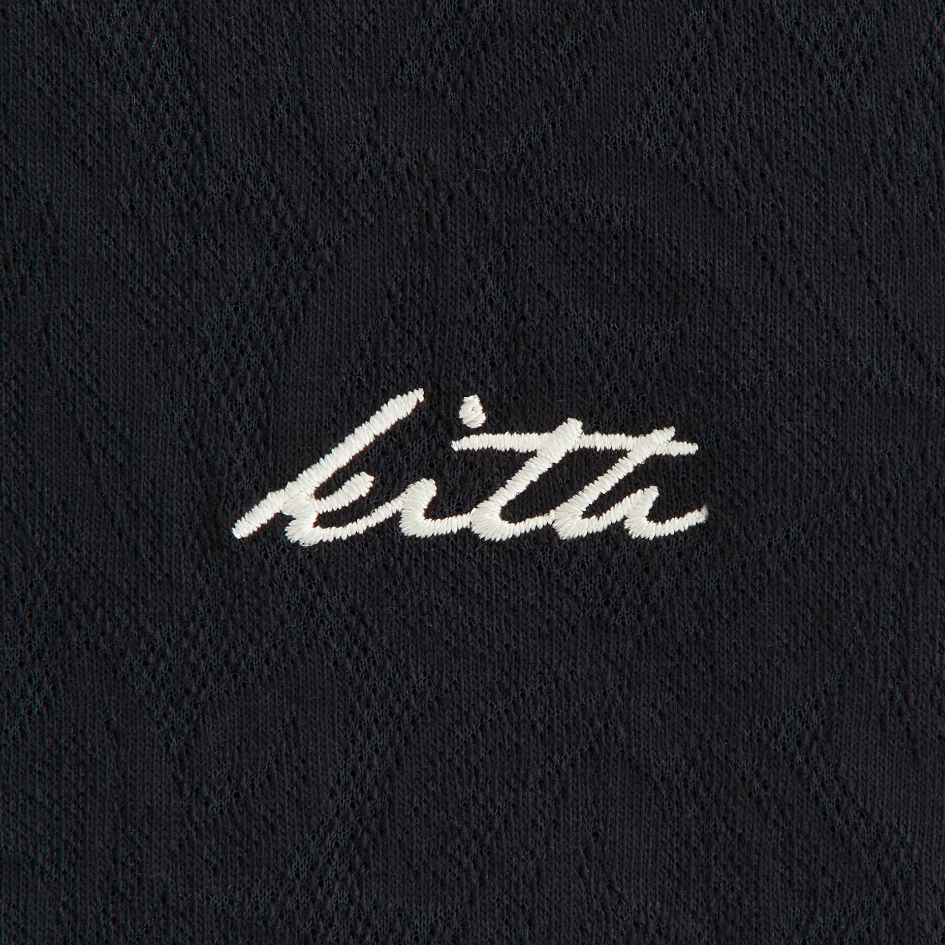 Lisa for Kith Women Sage Shrunken Lace Tee - Black