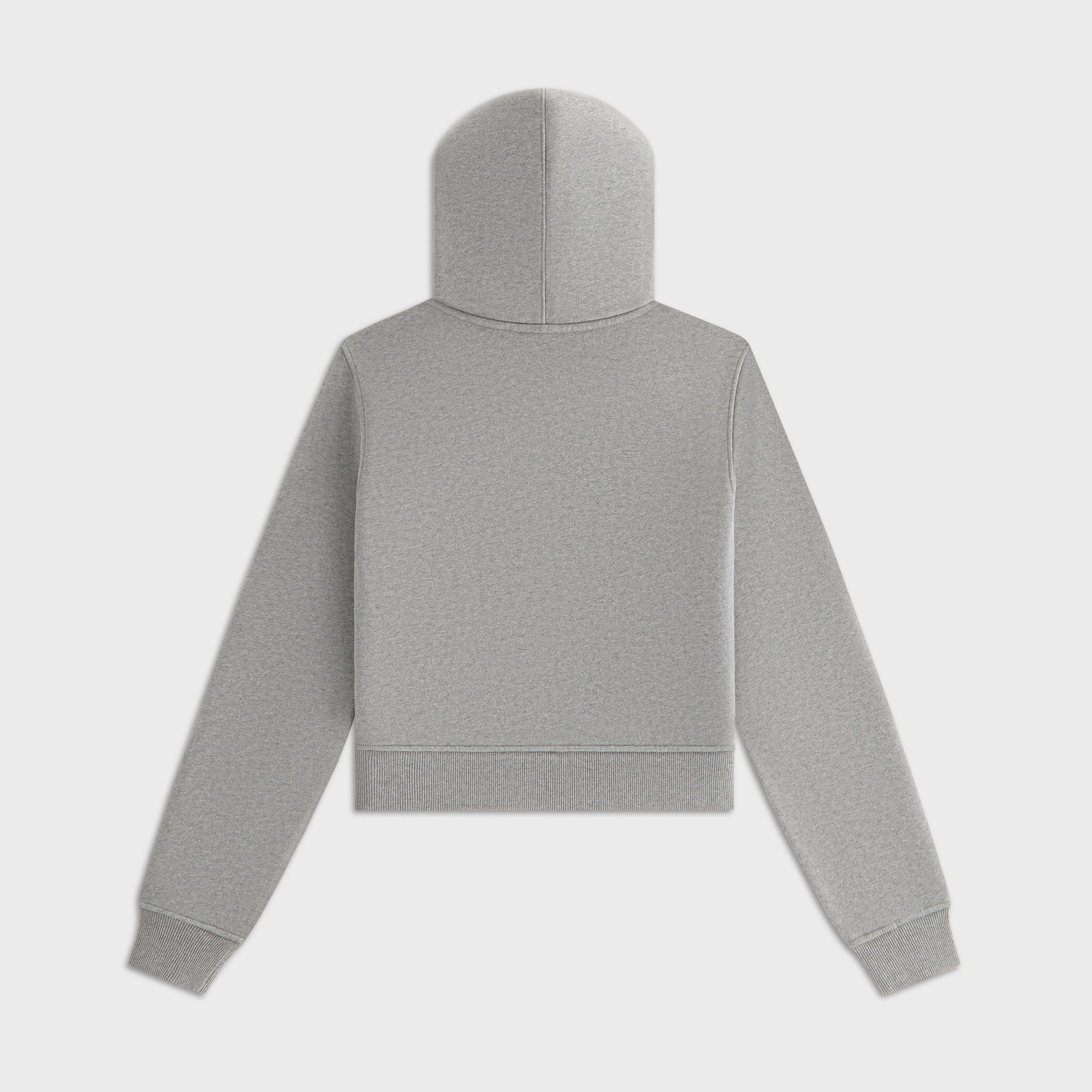 Lisa for Kith Women Tye Embroidered Lace Zip Hoodie - Cool Heather Gre