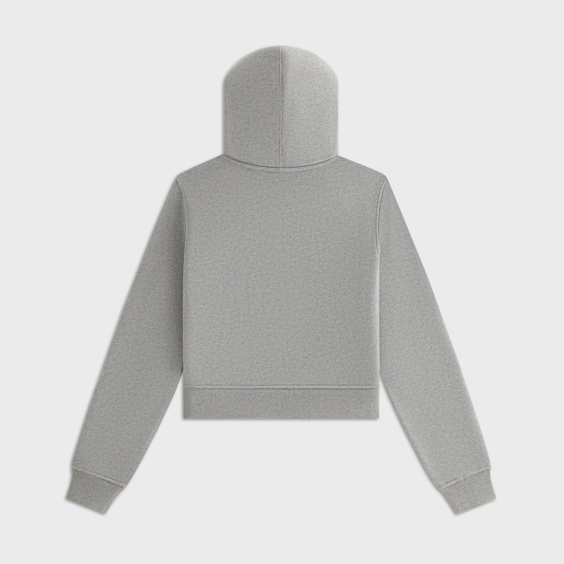 Lisa for Kith Women Tye Embroidered Lace Zip Hoodie - Cool Heather Grey