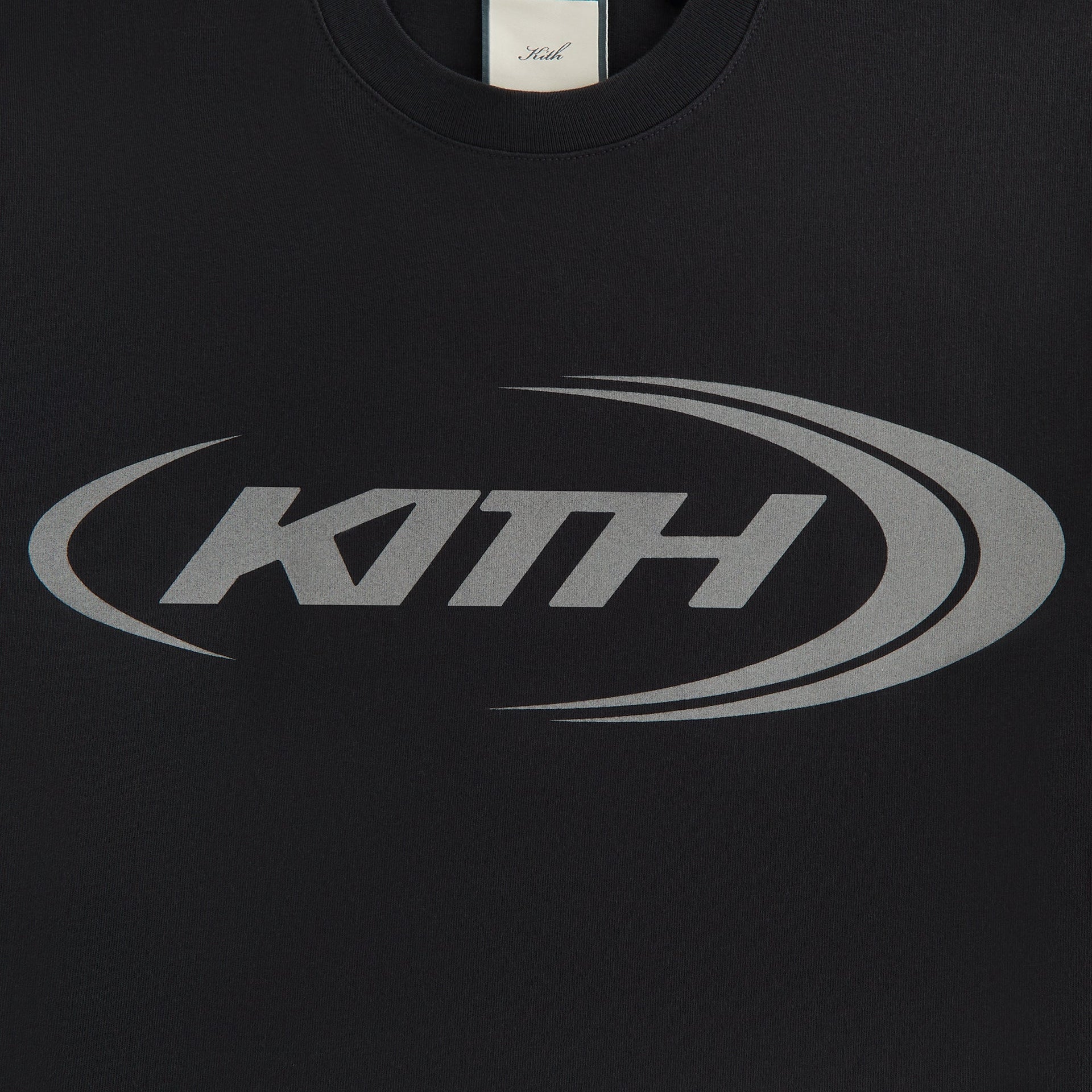 Kith Women Vintage Outline Logo Tee - Black