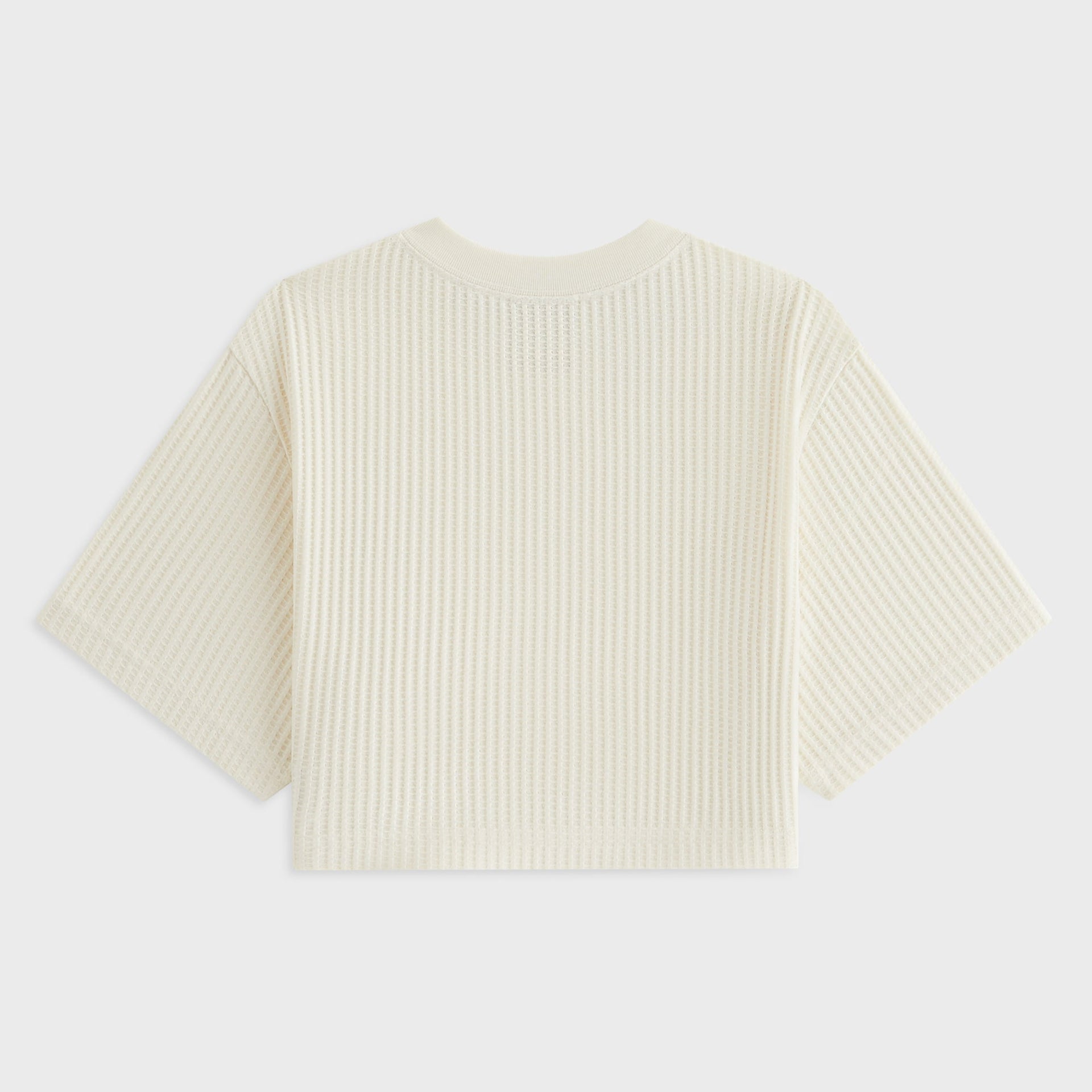 Kith Women Fei Waffle Cropped Tee - Sandrift