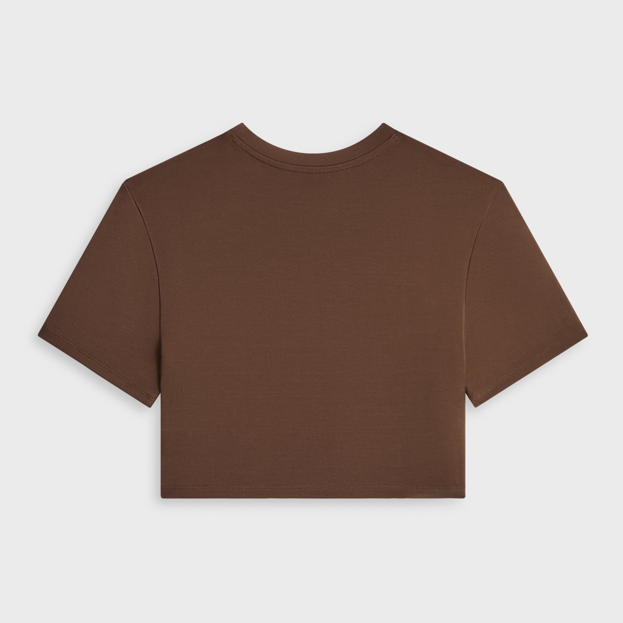 KITH クロップド Tシャツ ブラウン グレー xs Kith Women Misha Crop Tee - Legacy