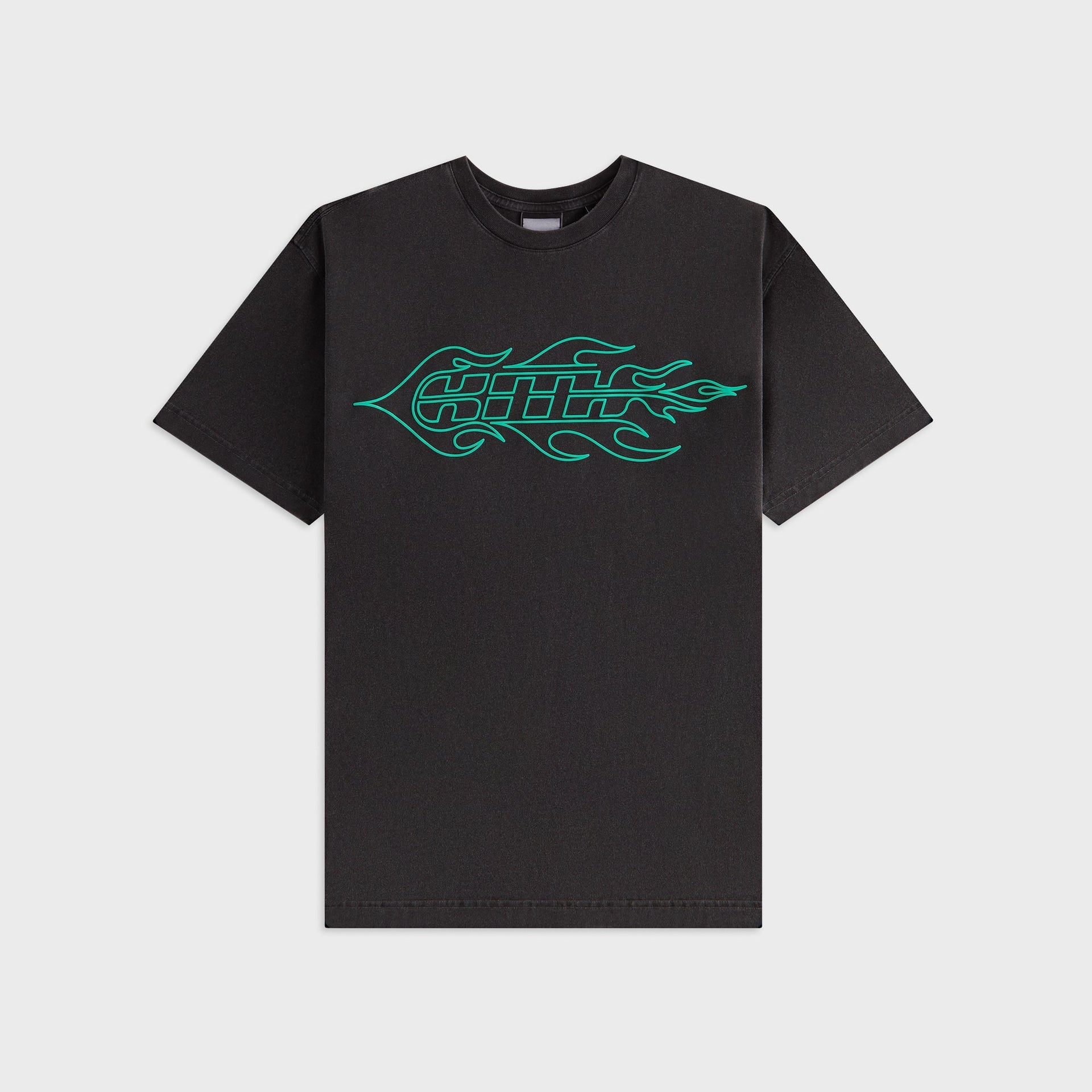 Kith Women Vintage Blaze Logo Tee - Black - PH