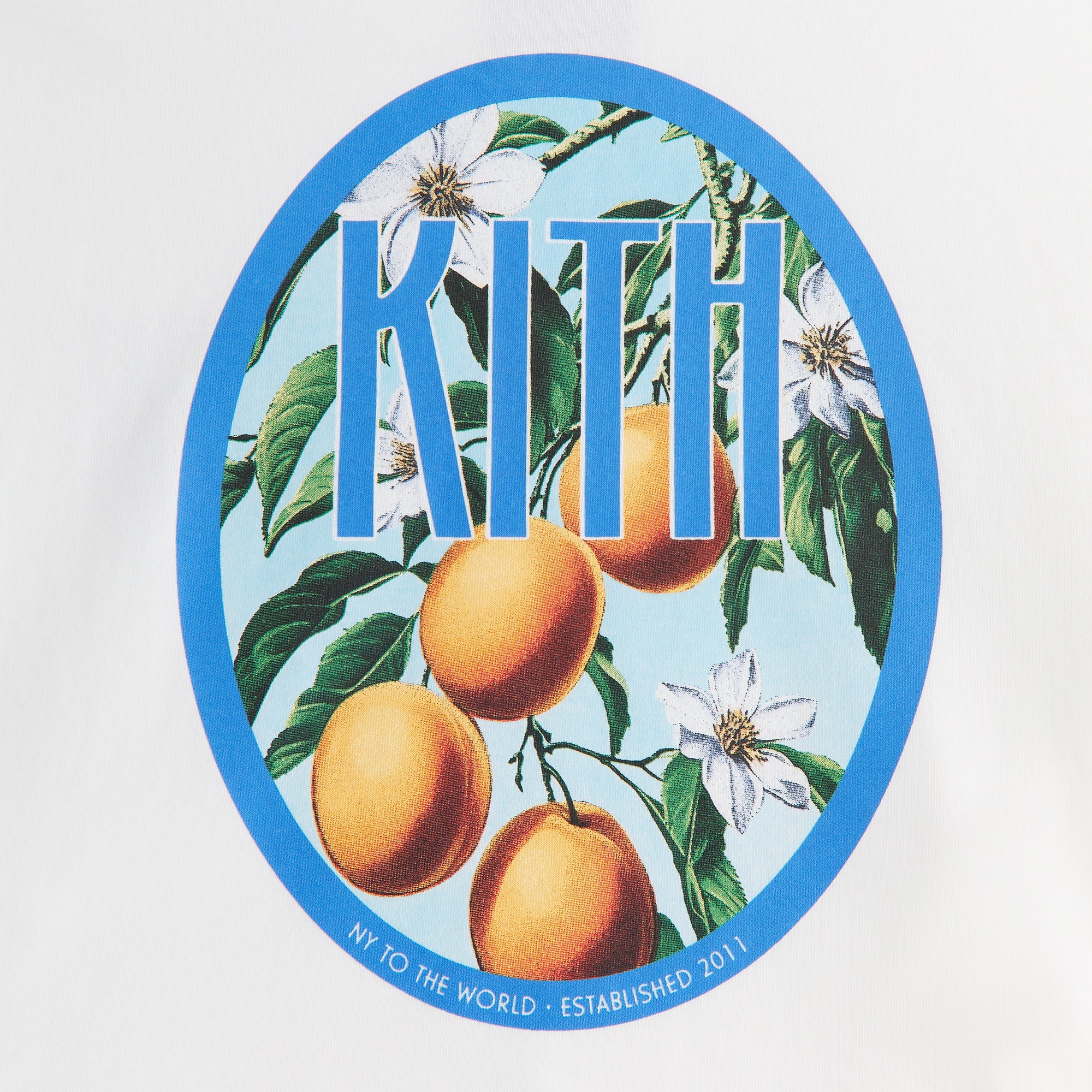Kith Women Jasper Summer Peach Long Sleeve - White