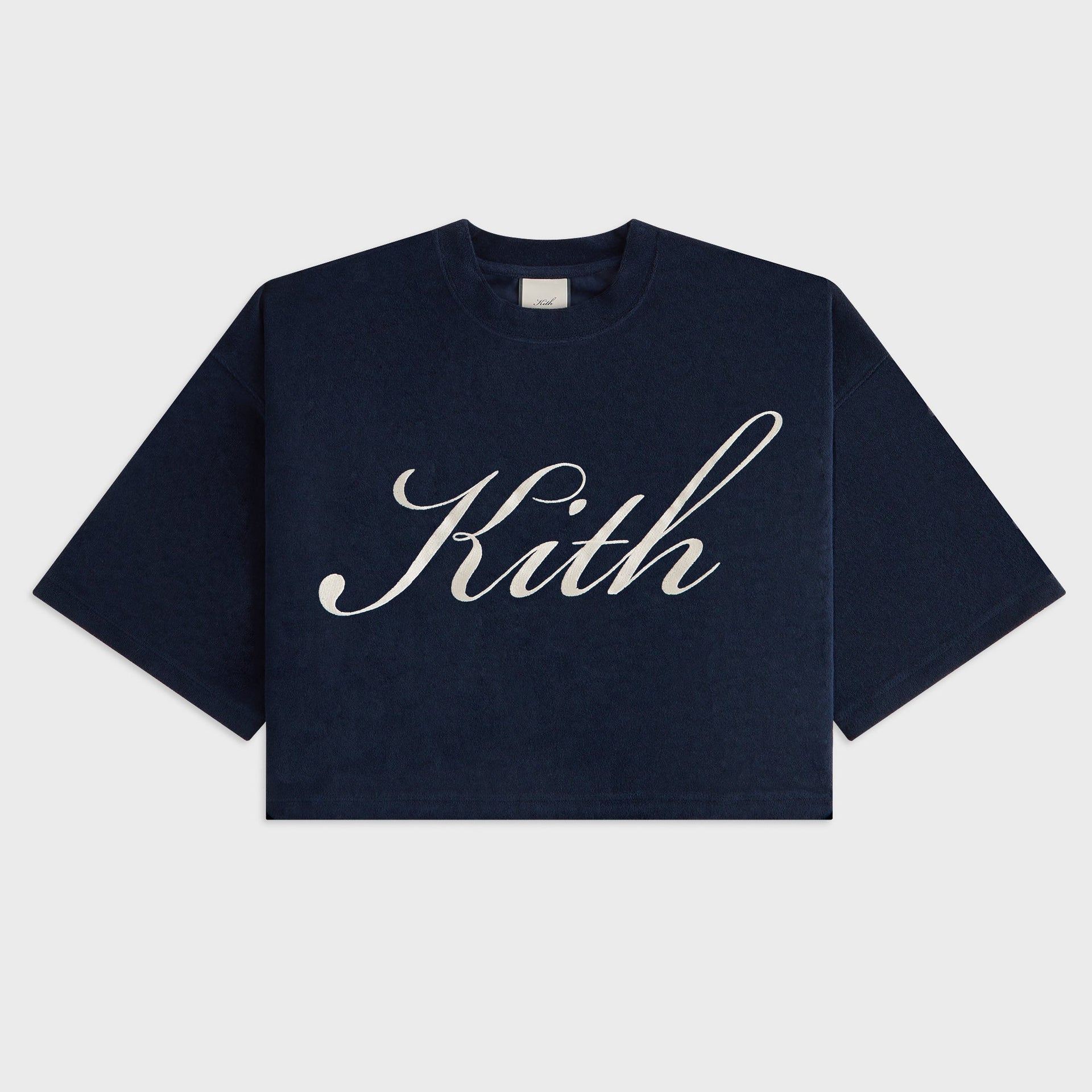 Kith Women Min Towel Terry Cropped Tee - Nocturnal - PH