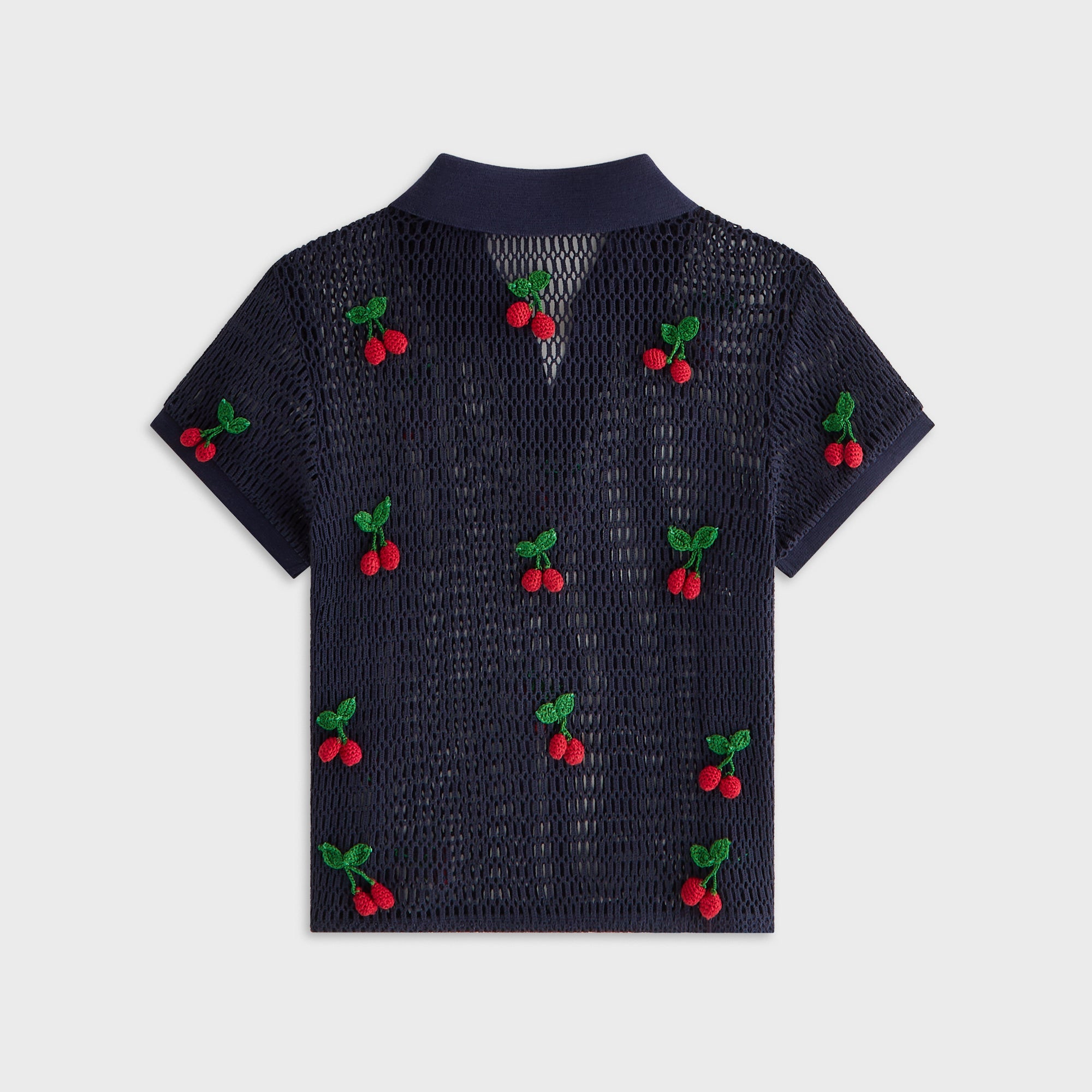 Kith Women Hedi Cherry Sweater Polo - Nocturnal