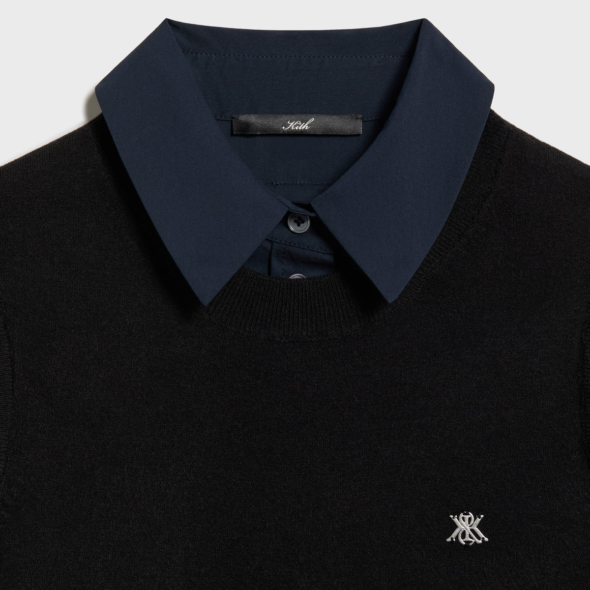 Kith Women Rosson Sweater Vest Shirt - Black - PH