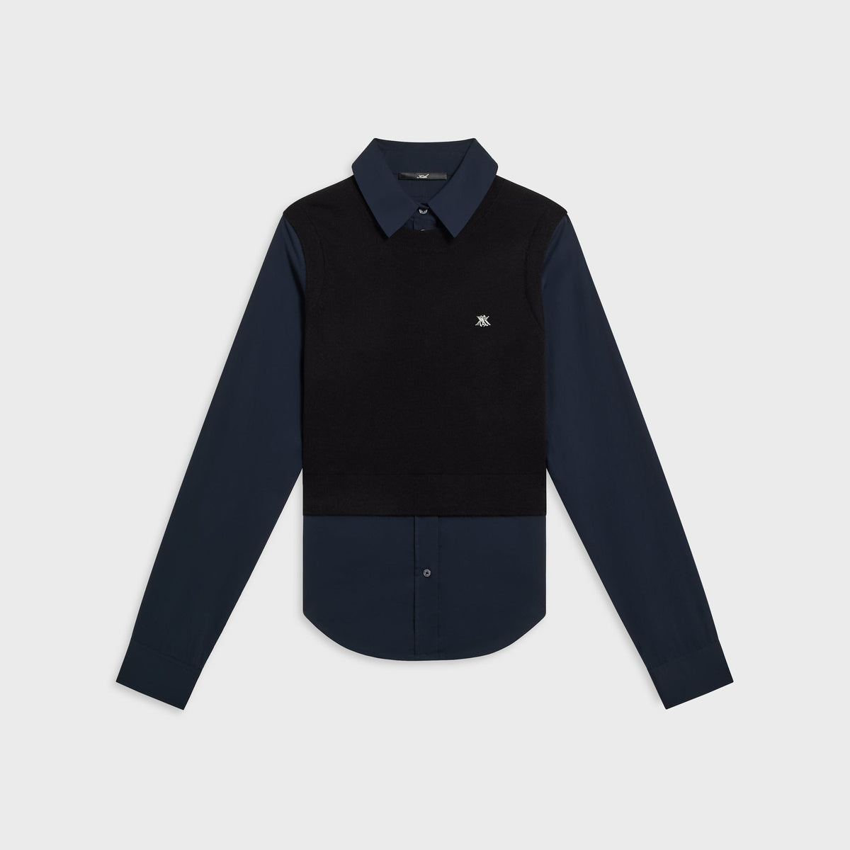 Kith Women Rosson Sweater Vest Shirt - Black - PH