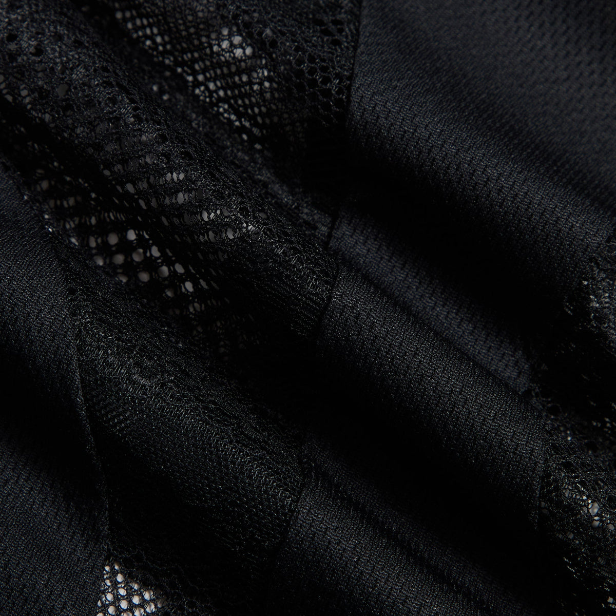 Kith Women Ridley Lace Paneled Long Sleeve - Black Beauty - PH