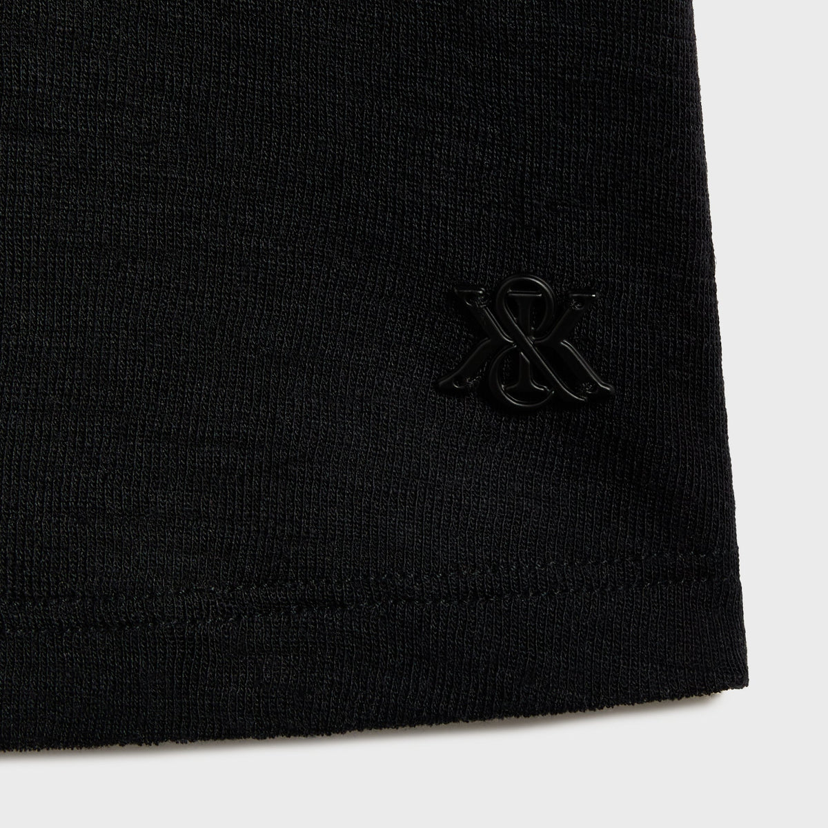 Kith Women Mulberry IV Wool Jersey Tee - Black - PH