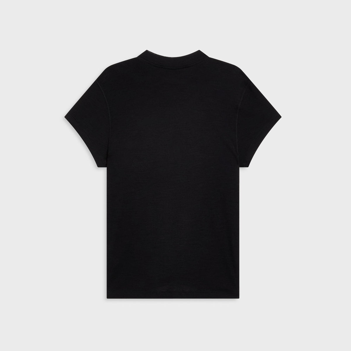 Kith Women Mulberry IV Wool Jersey Tee - Black - PH