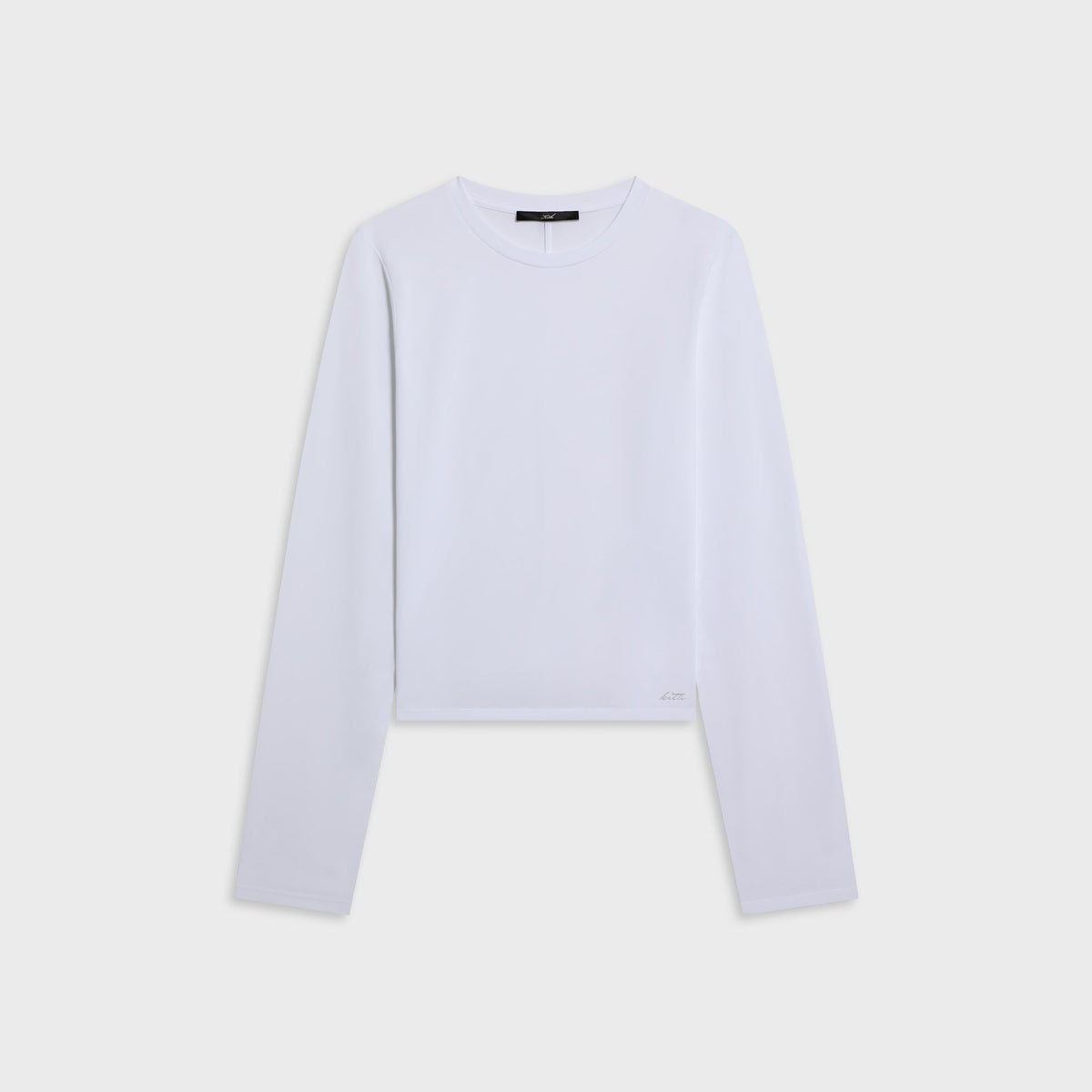 Kith Women Maggie Slim Long Sleeve Tee - White - PH
