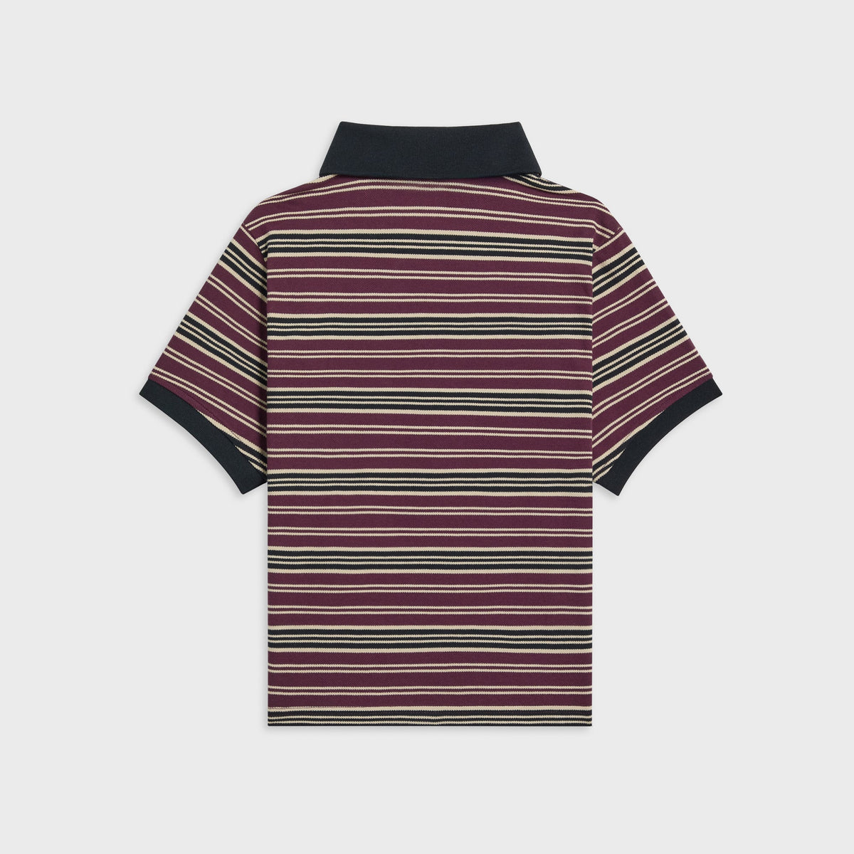 Kith Women Breda Striped Polo - Black