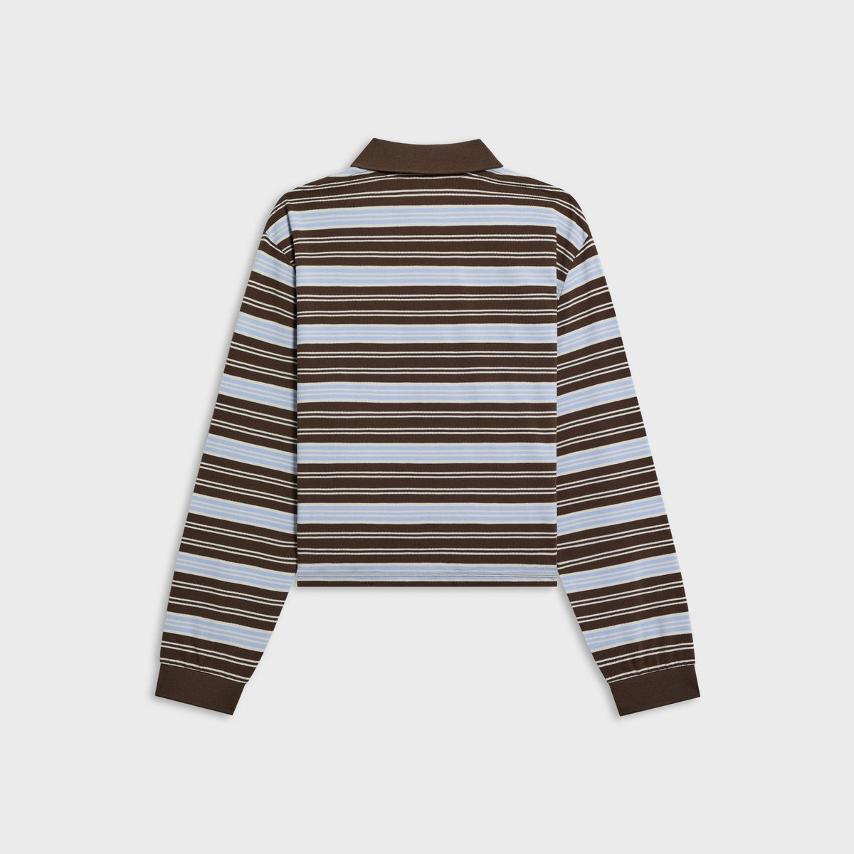 Kith Women Sadie Striped Polo Long Sleeve - Legacy - PH