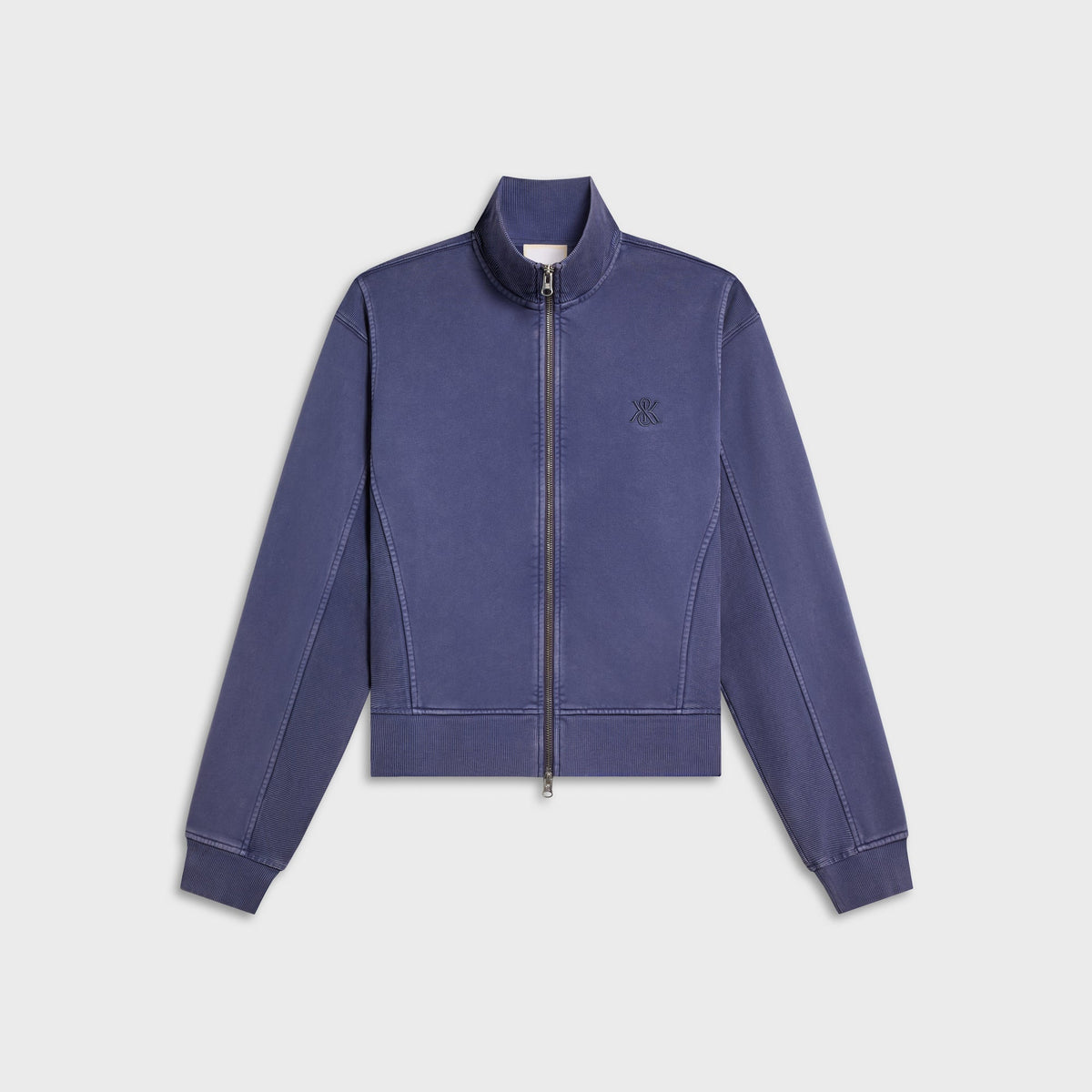 Kith Women Oversized Wyler Paneled Full Zip Jacket - Neptune - PH